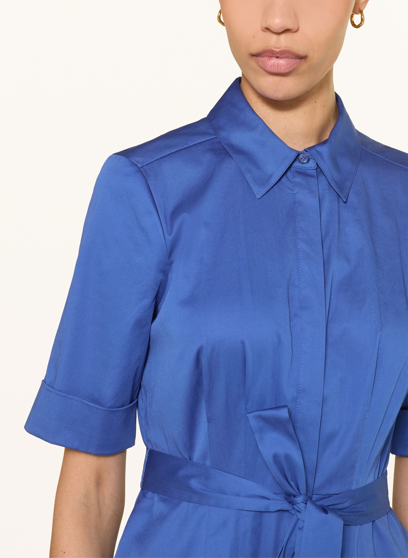 HOBBS Hemdblusenkleid: BLAU