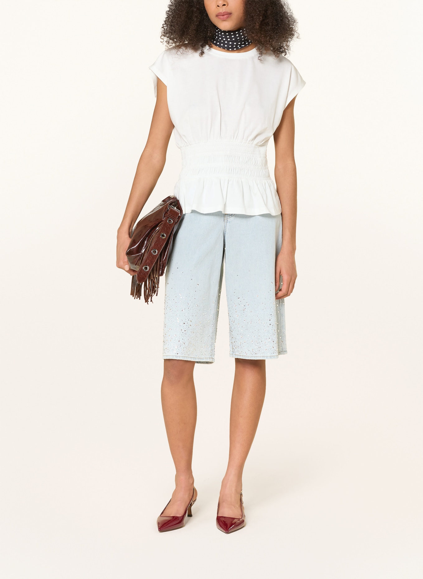 maje T-Shirt TAMALI: WEISS