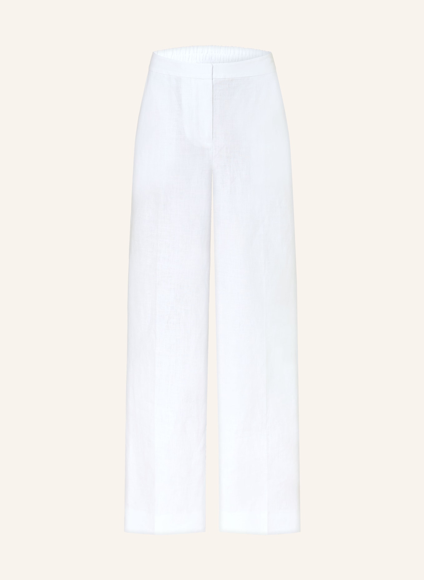 HOBBS Leinenhose ALESSIA: WEISS