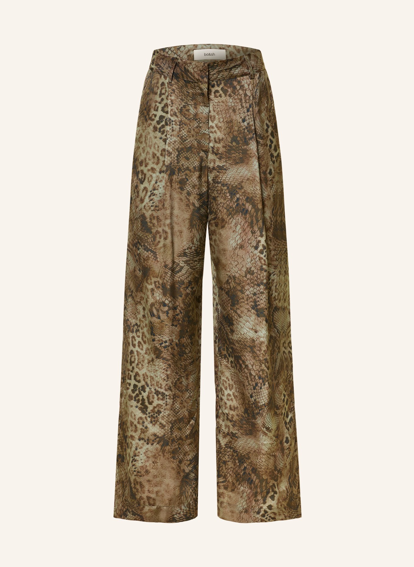 ba&sh Marlenehose CARRINA: BRAUN / DUNKELBRAUN / KHAKI