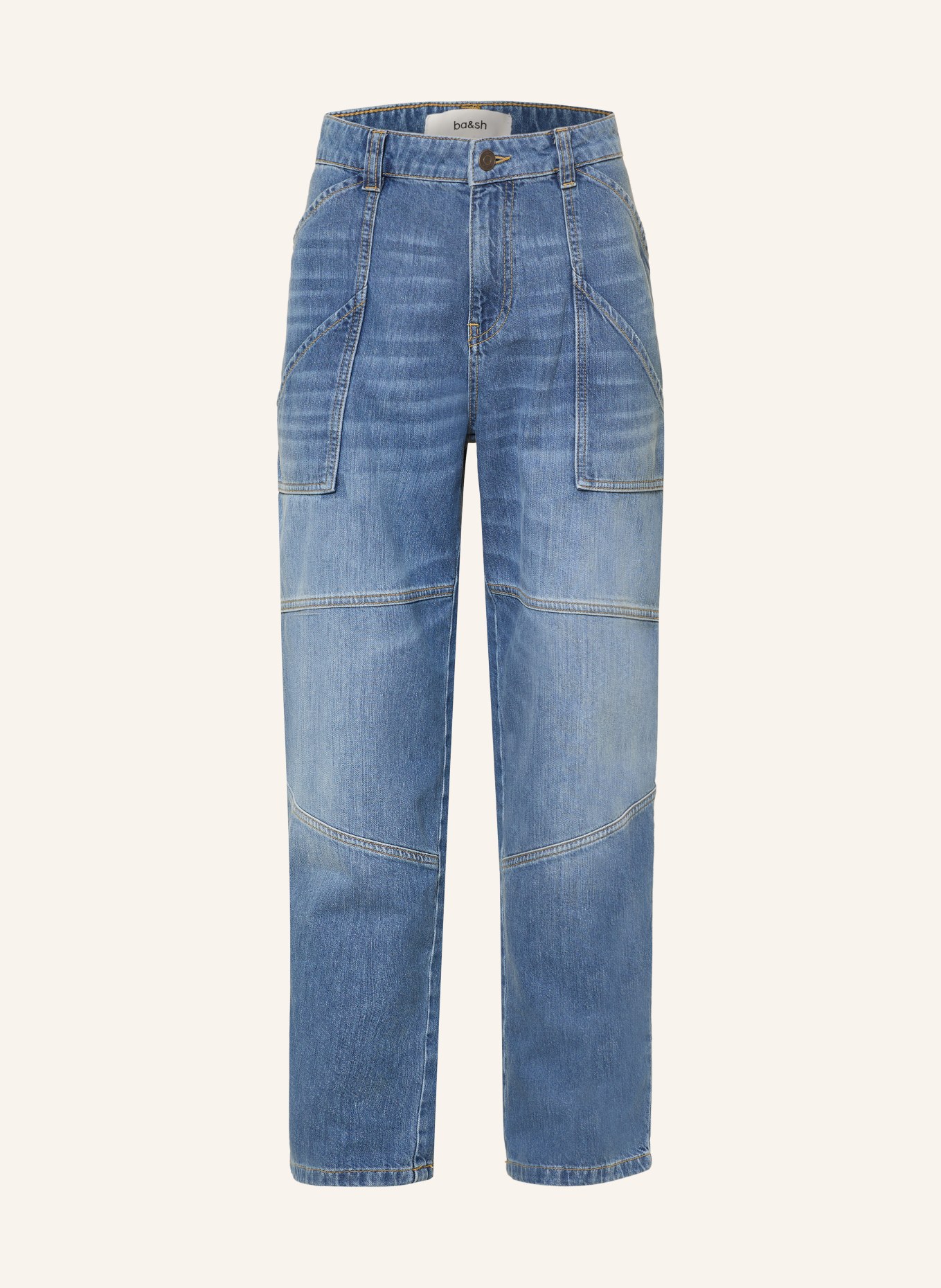 ba&sh Wide Leg Jeans MOYCE: BLUE USEDBLUE