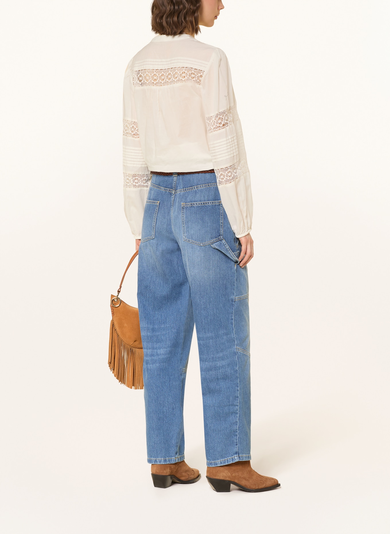 ba&sh Wide Leg Jeans MOYCE: BLUE USEDBLUE