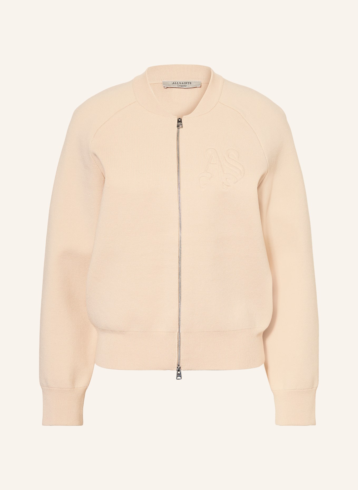 ALLSAINTS Veste sweat SONNY: BEIGE