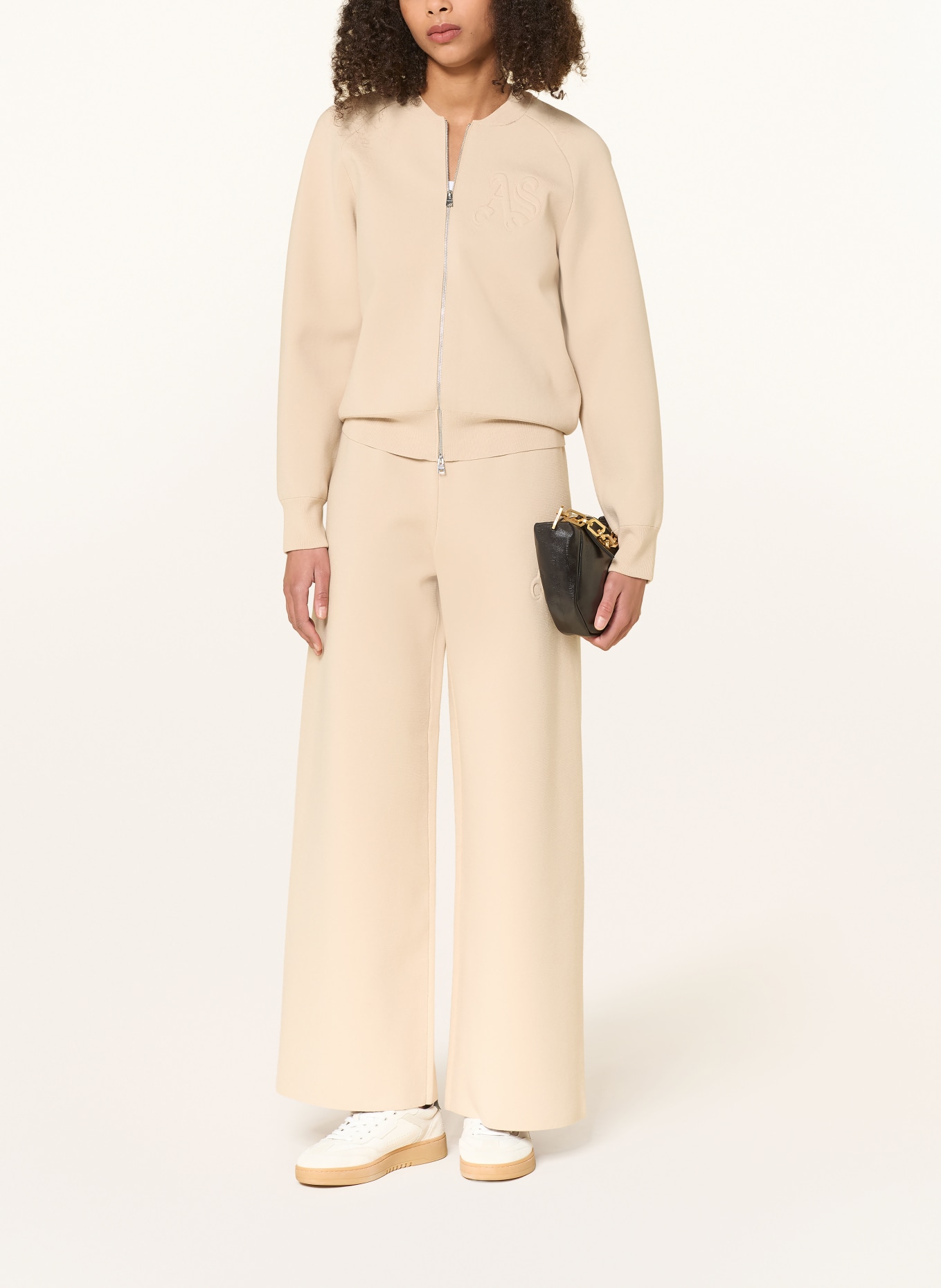 ALLSAINTS Veste sweat SONNY: BEIGE