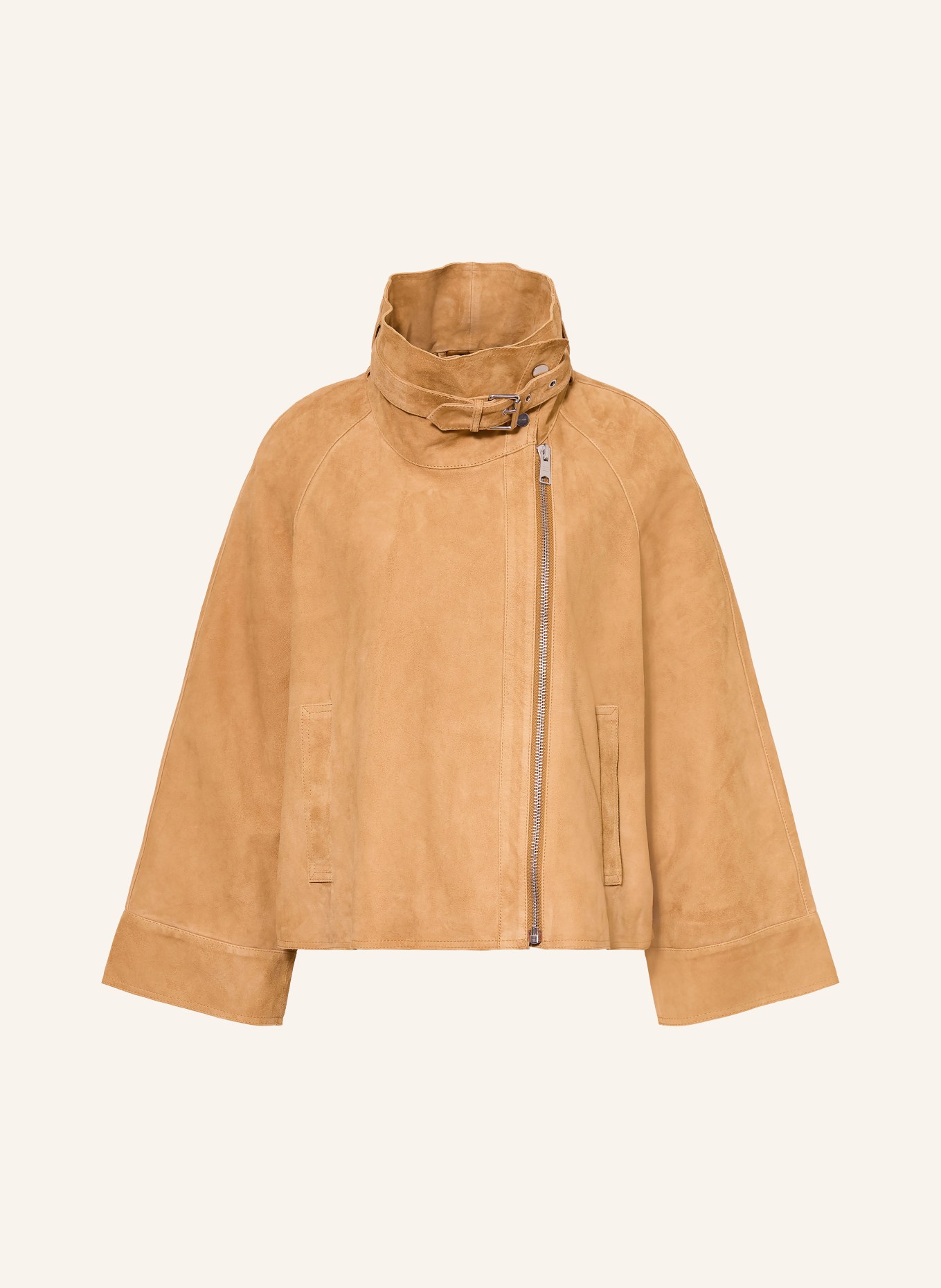 ALLSAINTS Lederjacke RHODES: CAMEL