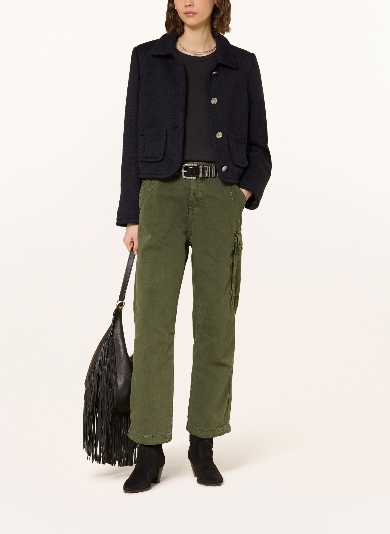 ba&sh Sako BERADITH: TMAVĚ MODRÁ