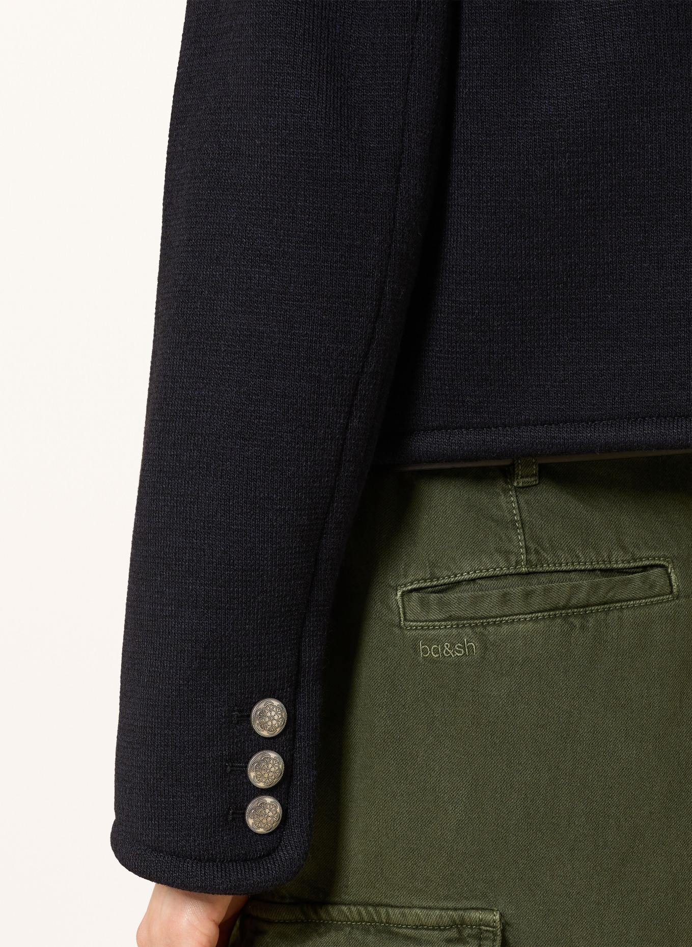 ba&sh Sako BERADITH: TMAVĚ MODRÁ