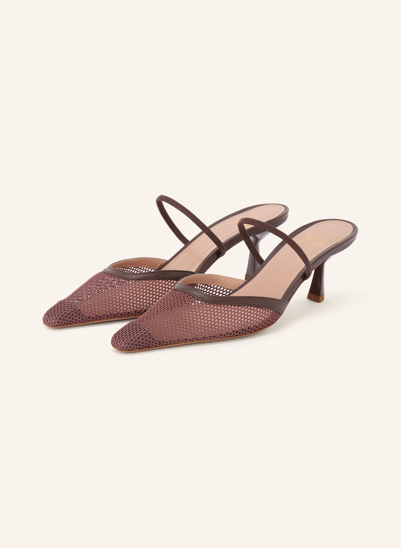 FESTA Mules EMILIAS: BRAUN