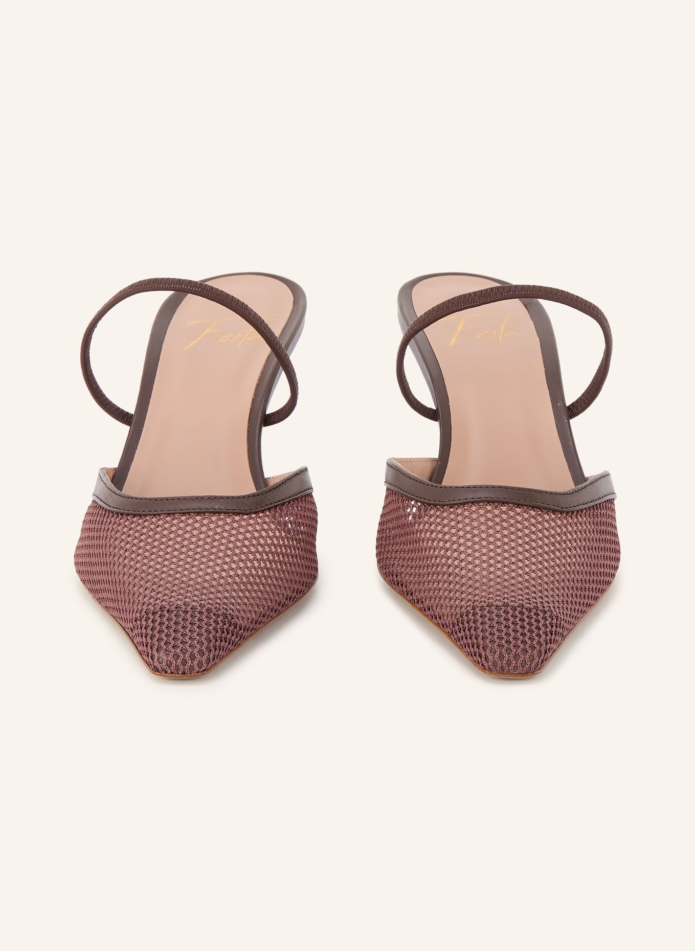 FESTA Mules EMILIAS: BRAUN