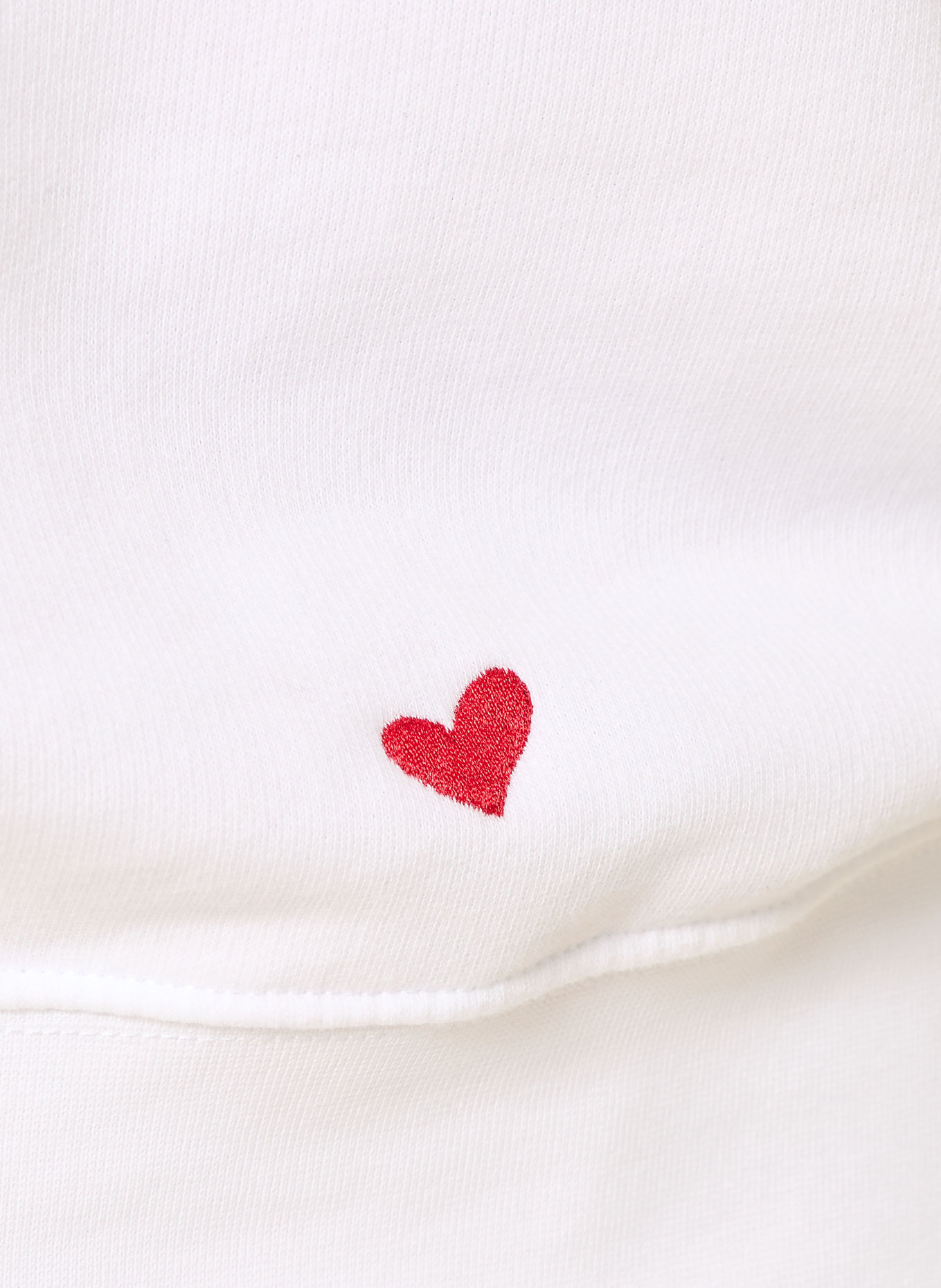 kera till hoodie: WHITE / RED / BLACK