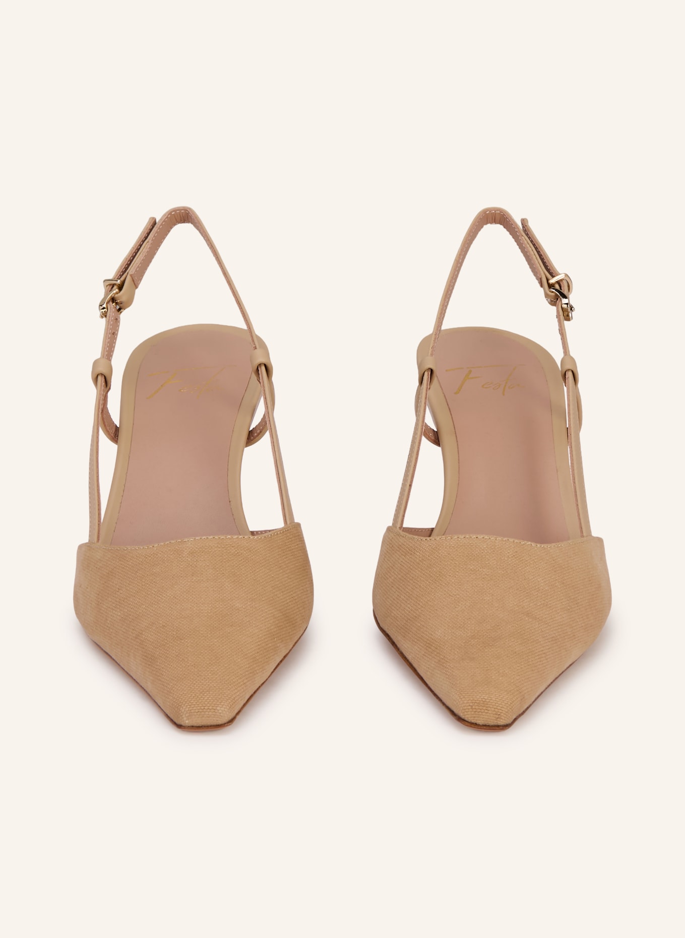 FESTA Escarpins à bride INGRID: BEIGE