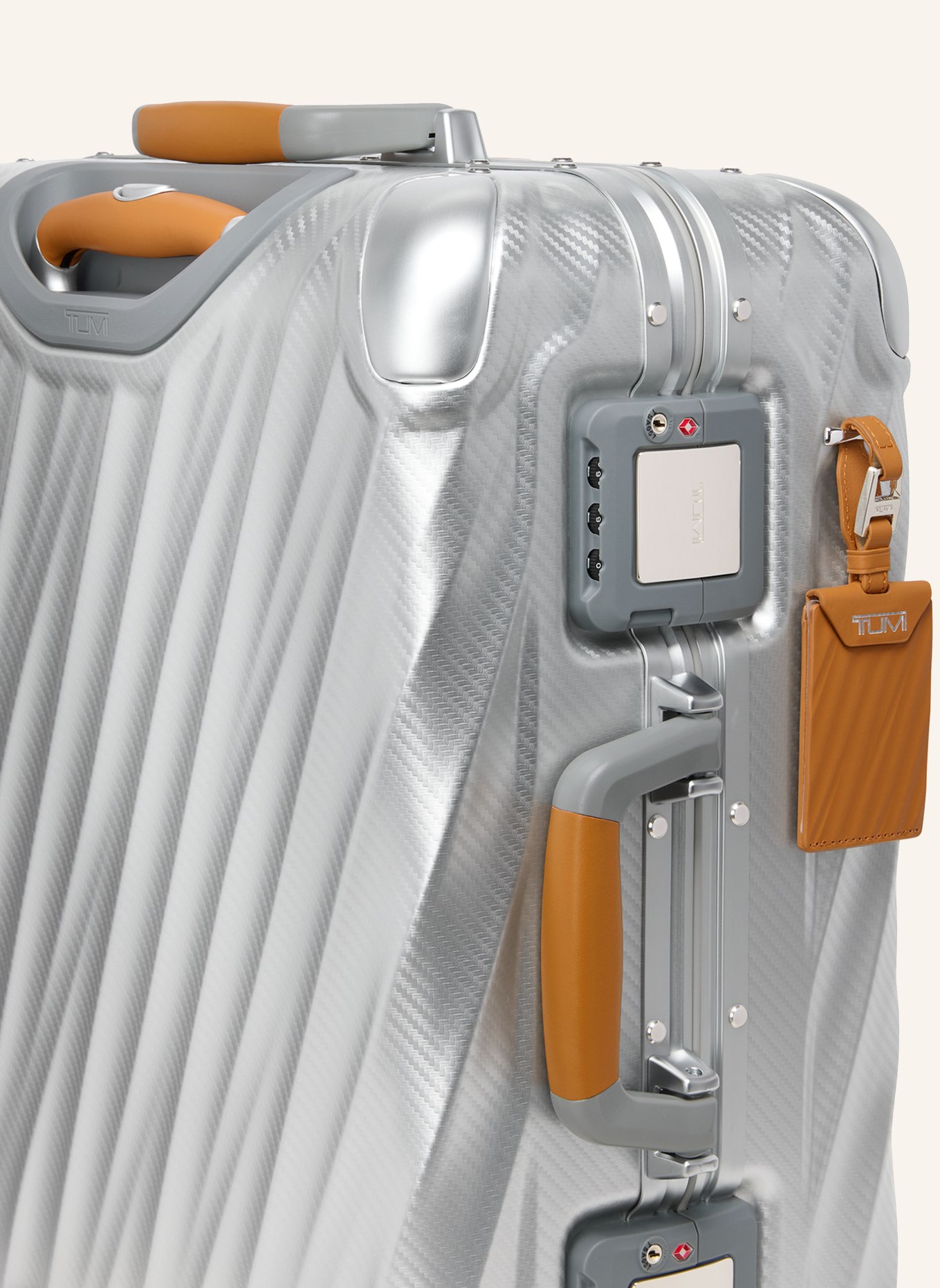 TUMI 19 DEGREE Trolley CONTINENTAL CARRY-ON: SILBER