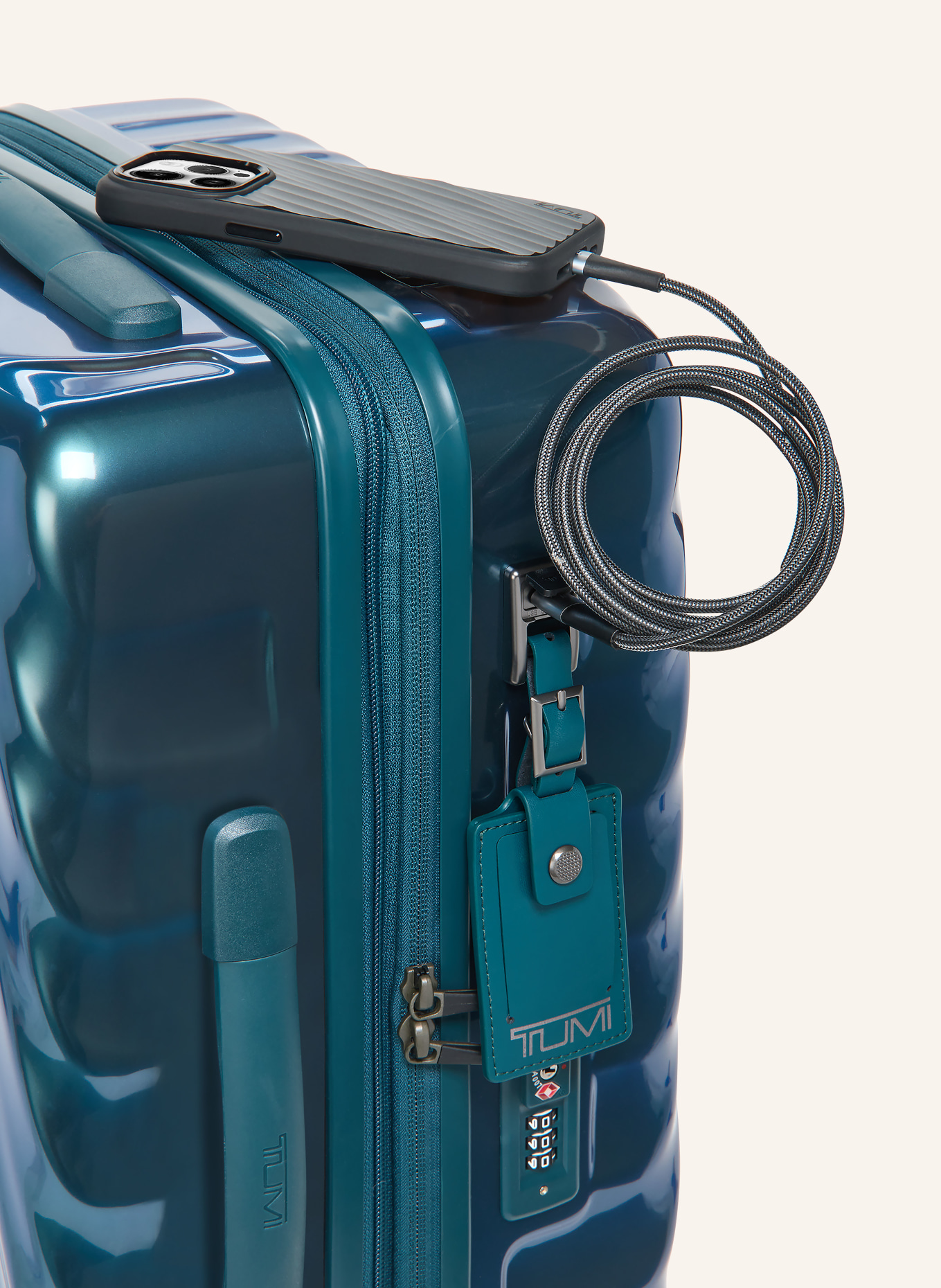 TUMI 19 DEGREE Trolley INTERNATIONAL EXPANDABLE CARRY-ON: BLAU