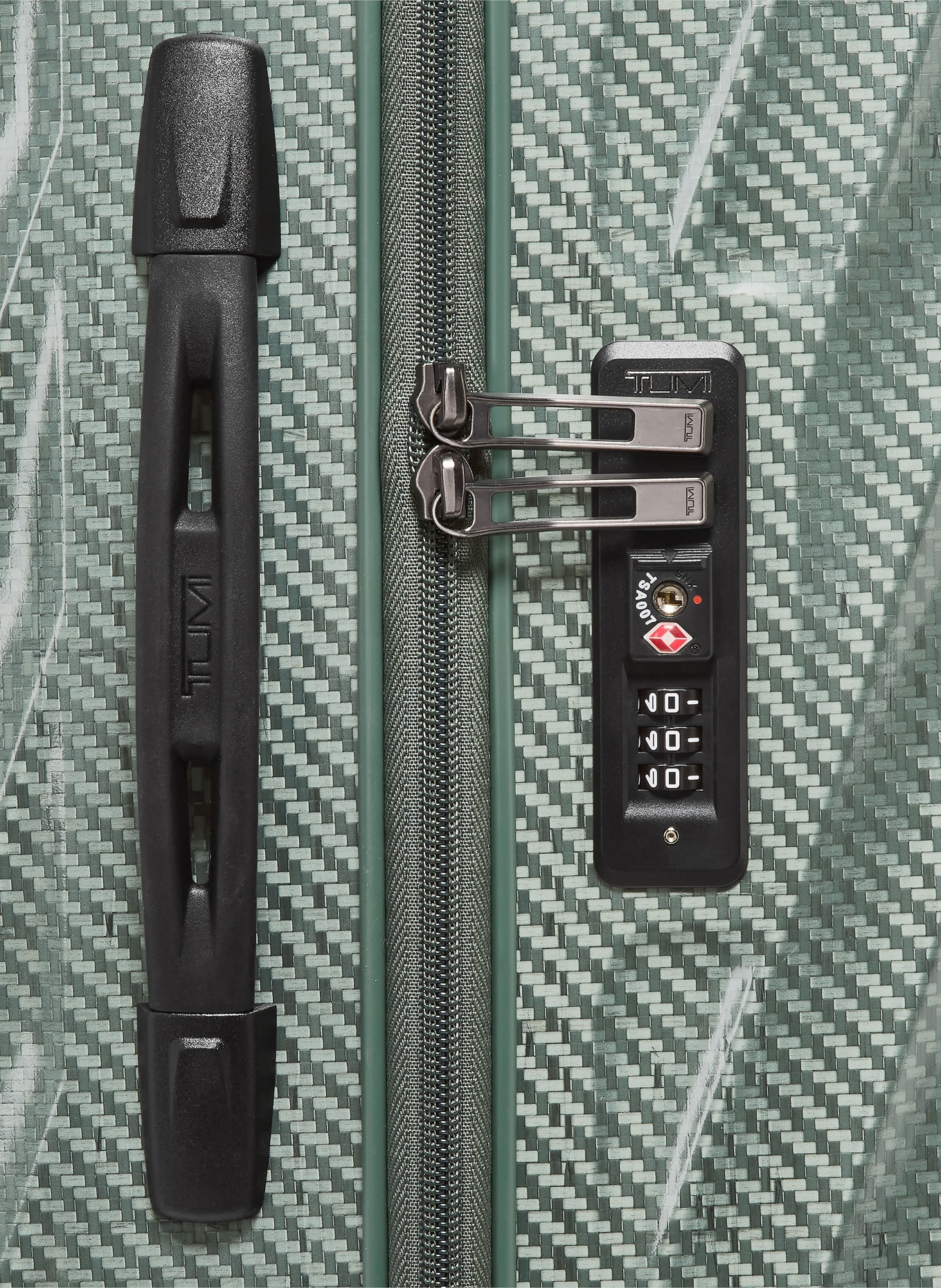 TUMI 19 DEGREE Trolley LITE CONTINENTAL CARRY-ON: GRÜN