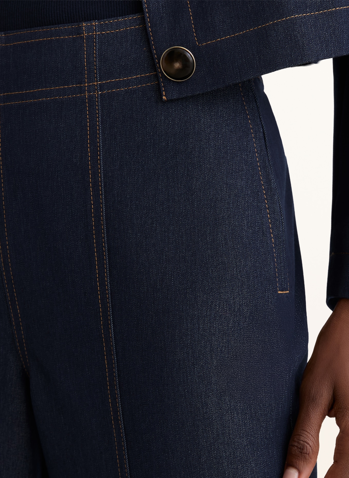 REISS Flared jeans EDIE: DARK BLUE