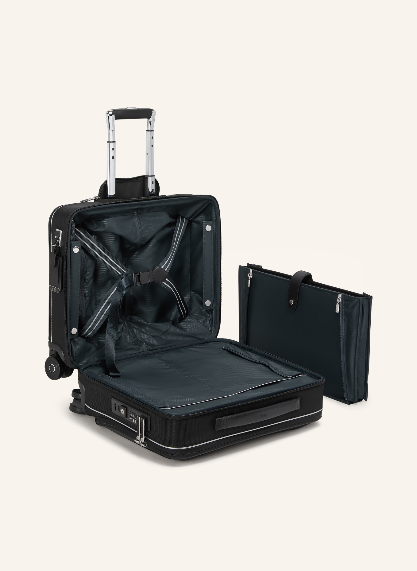 TUMI ARRIVÉ Business-Trolley COMPACT WHEELED BRIEF: SCHWARZ