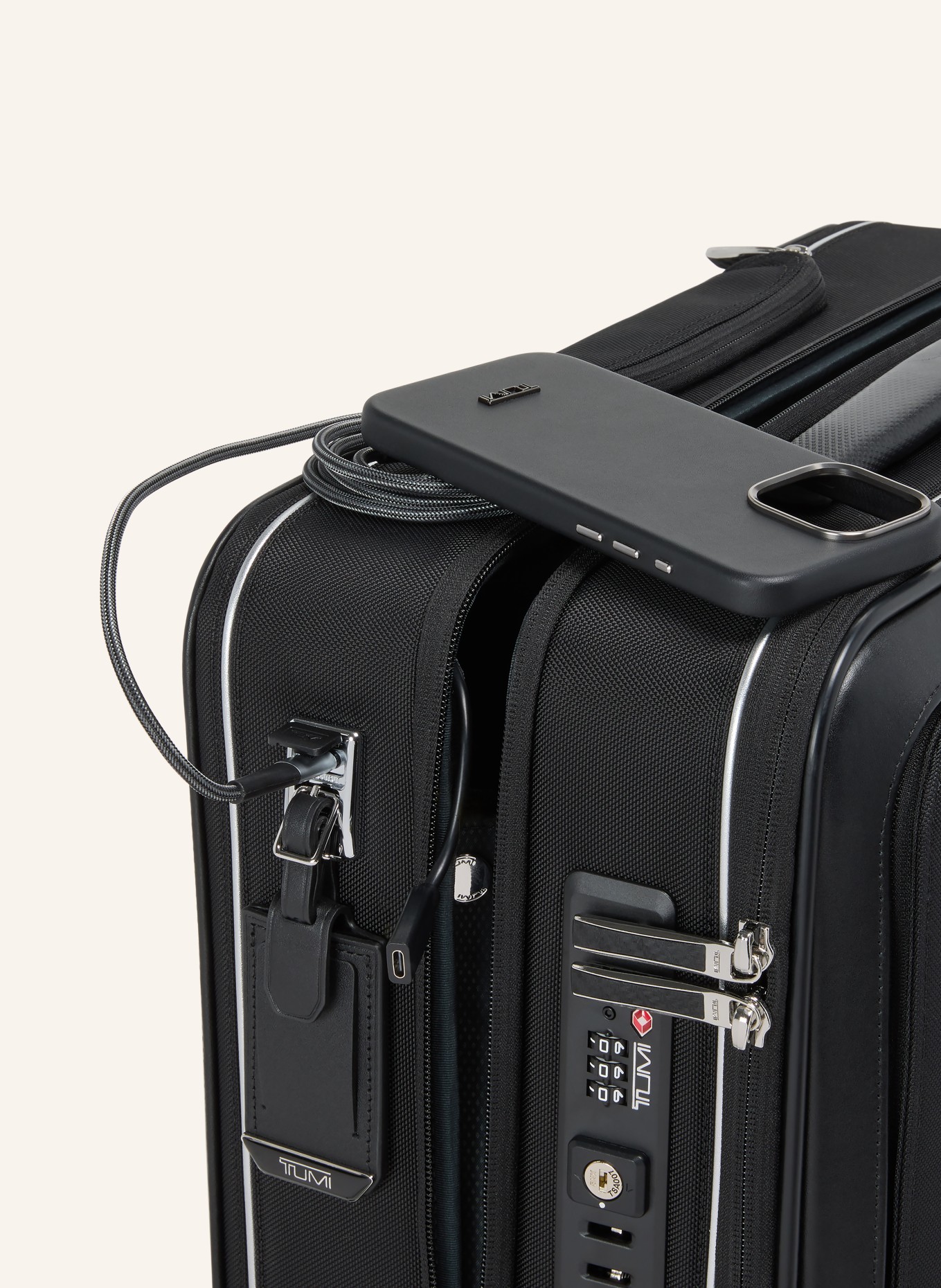 TUMI ARRIVÉ Business-Trolley COMPACT WHEELED BRIEF: SCHWARZ
