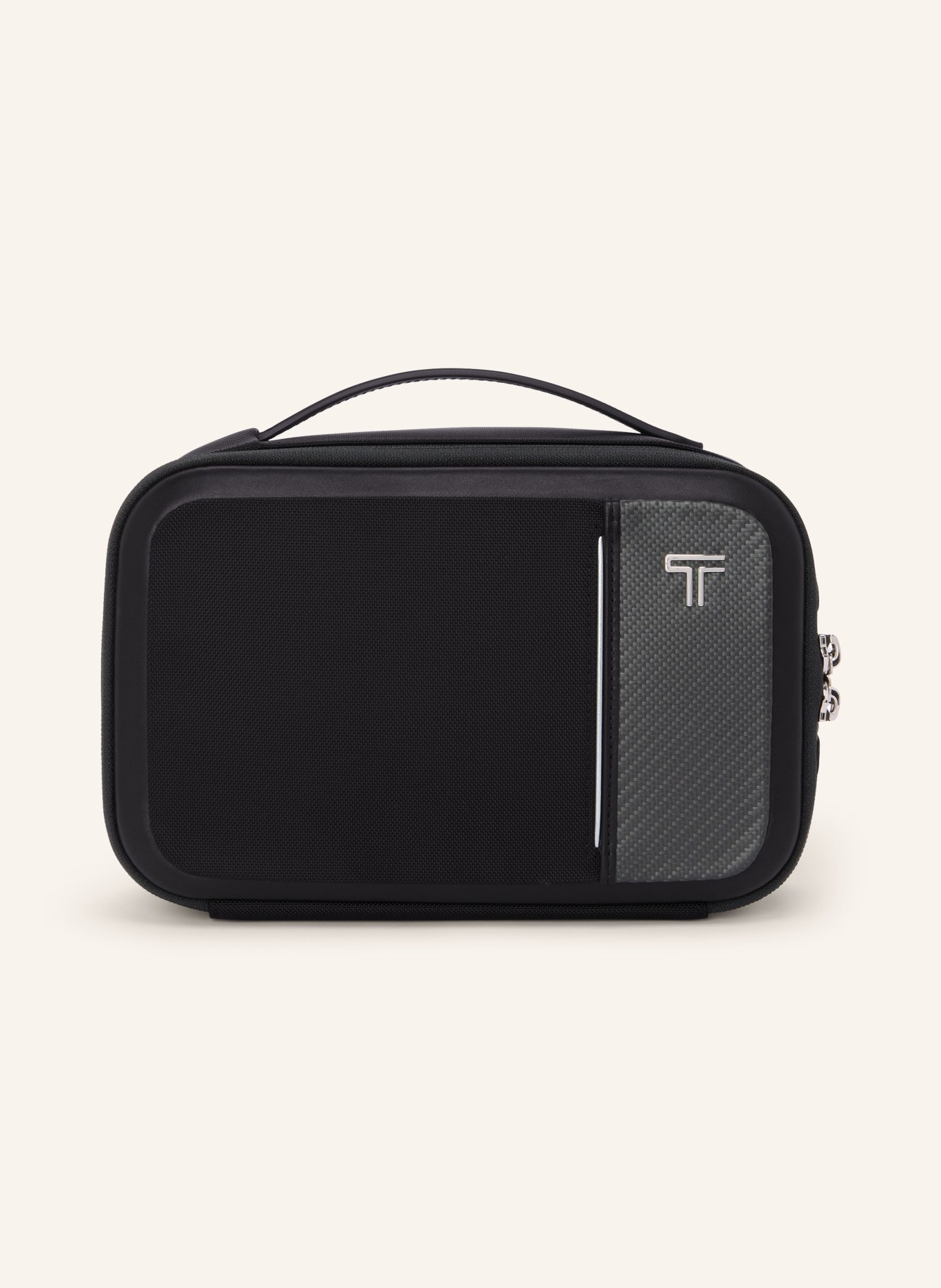 TUMI ARRIVÉ Kulturtasche RICHARDS: SCHWARZ / SILBER