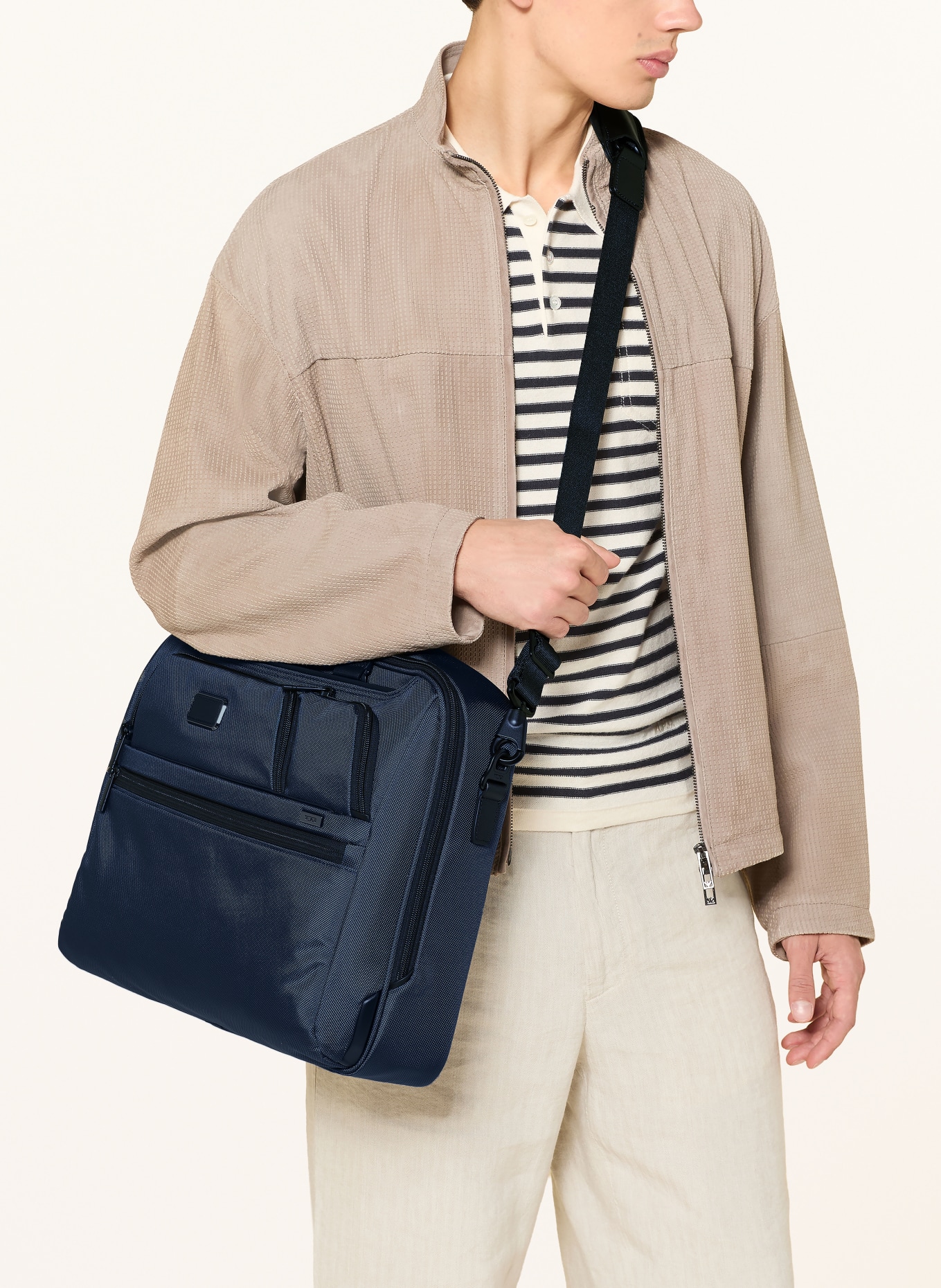 TUMI ALPHA Laptop Bag LARGE: DARK BLUE