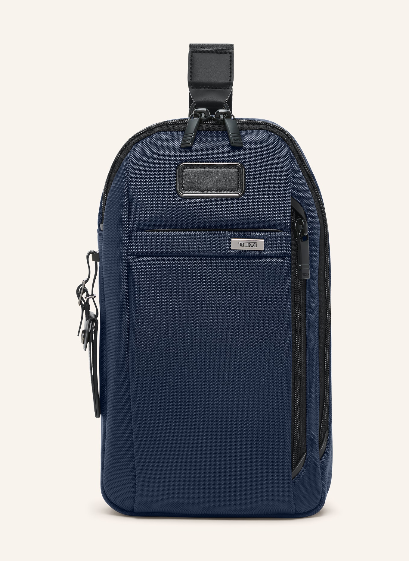 TUMI Sac à bandoulière ALPHA SLING: BLEU FONCÉ / NOIR