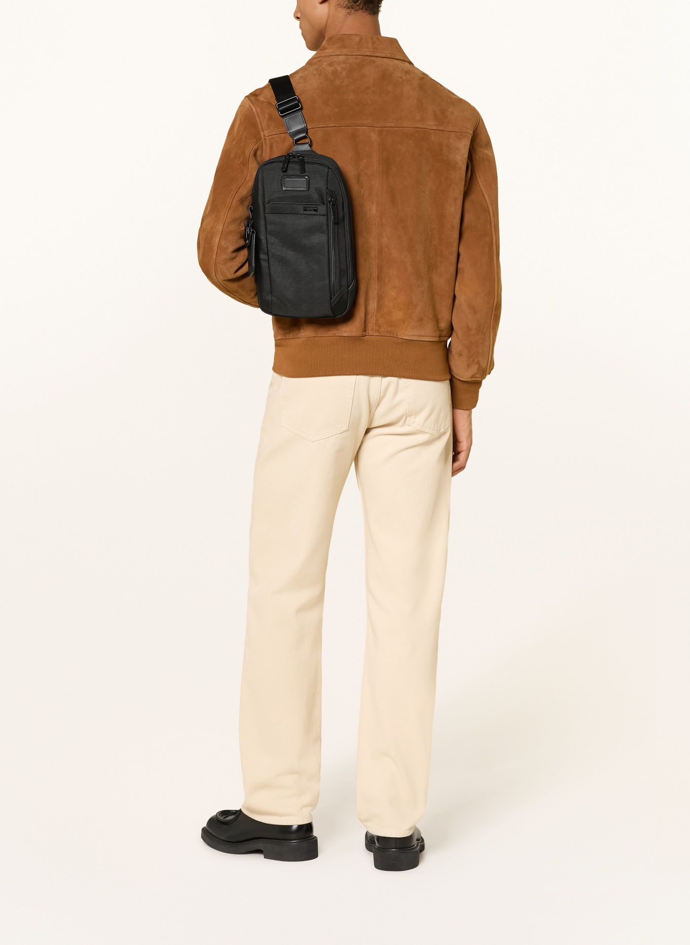 TUMI ALPHA Schoudertas SLING: ZWART