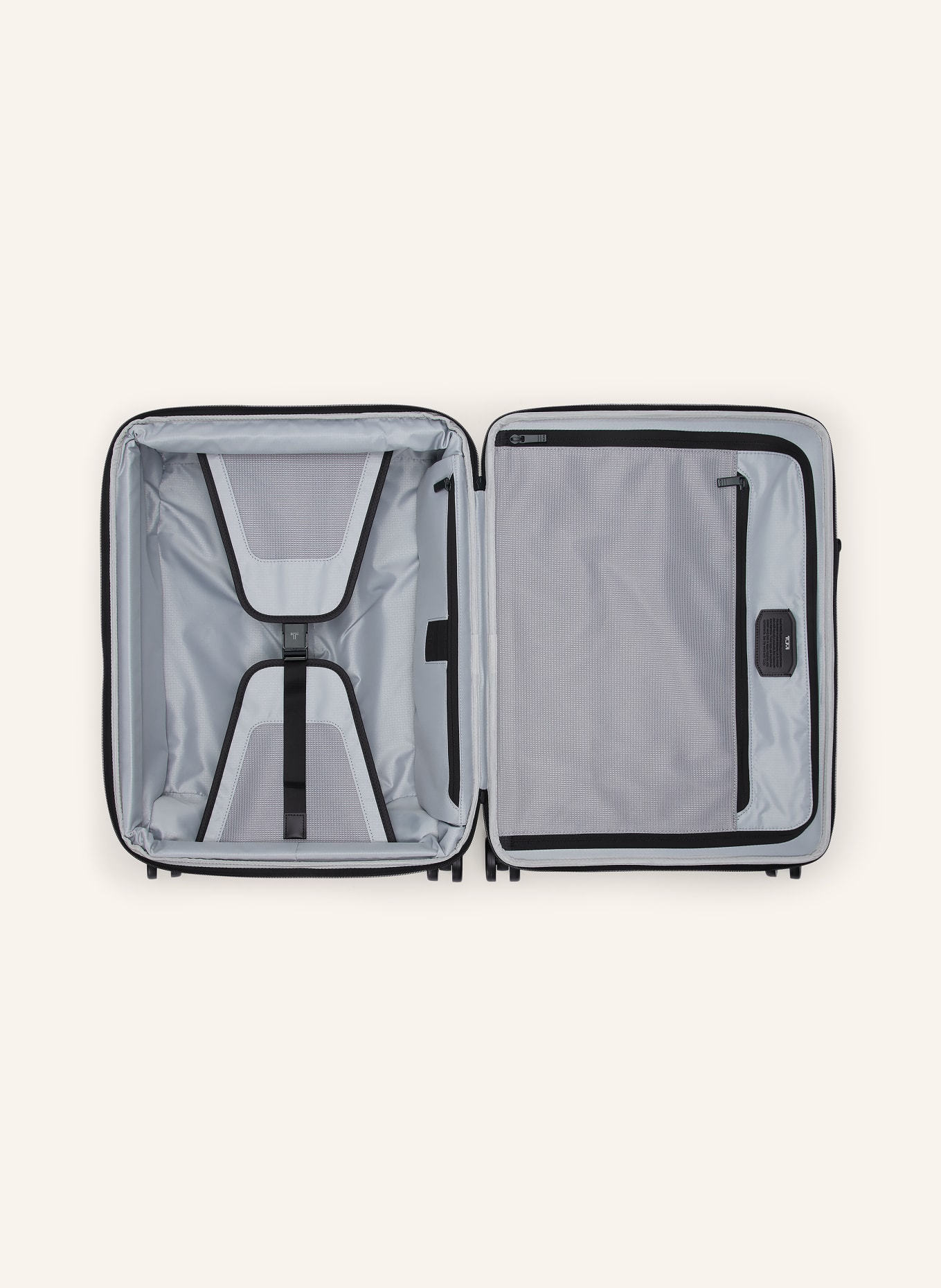 TUMI ALPHA Trolley LARGE DUAL ACCESS EXPANDABLE CARRY-ON: SCHWARZ