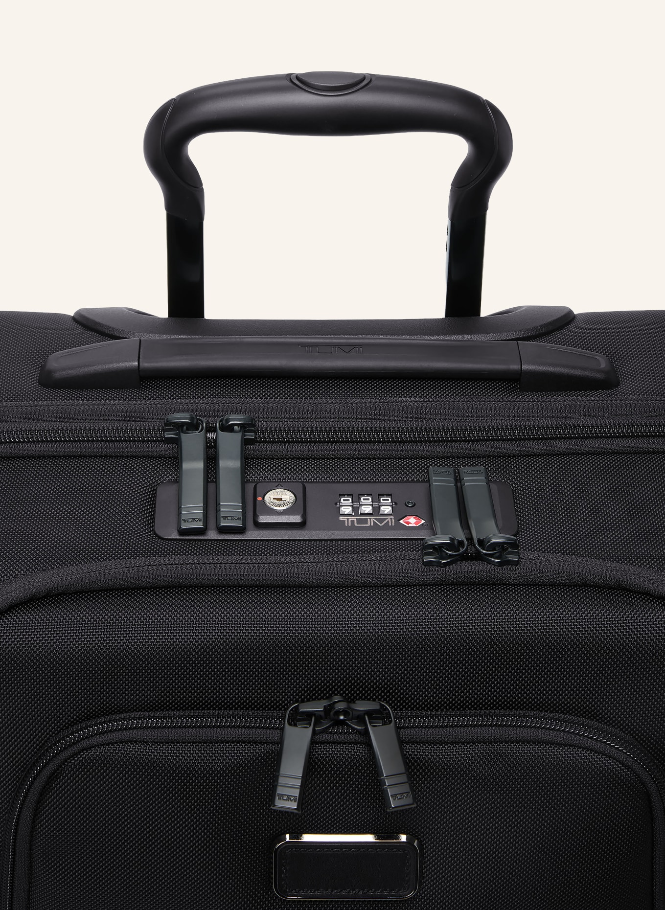 TUMI ALPHA Trolley LARGE DUAL ACCESS EXPANDABLE CARRY-ON: SCHWARZ