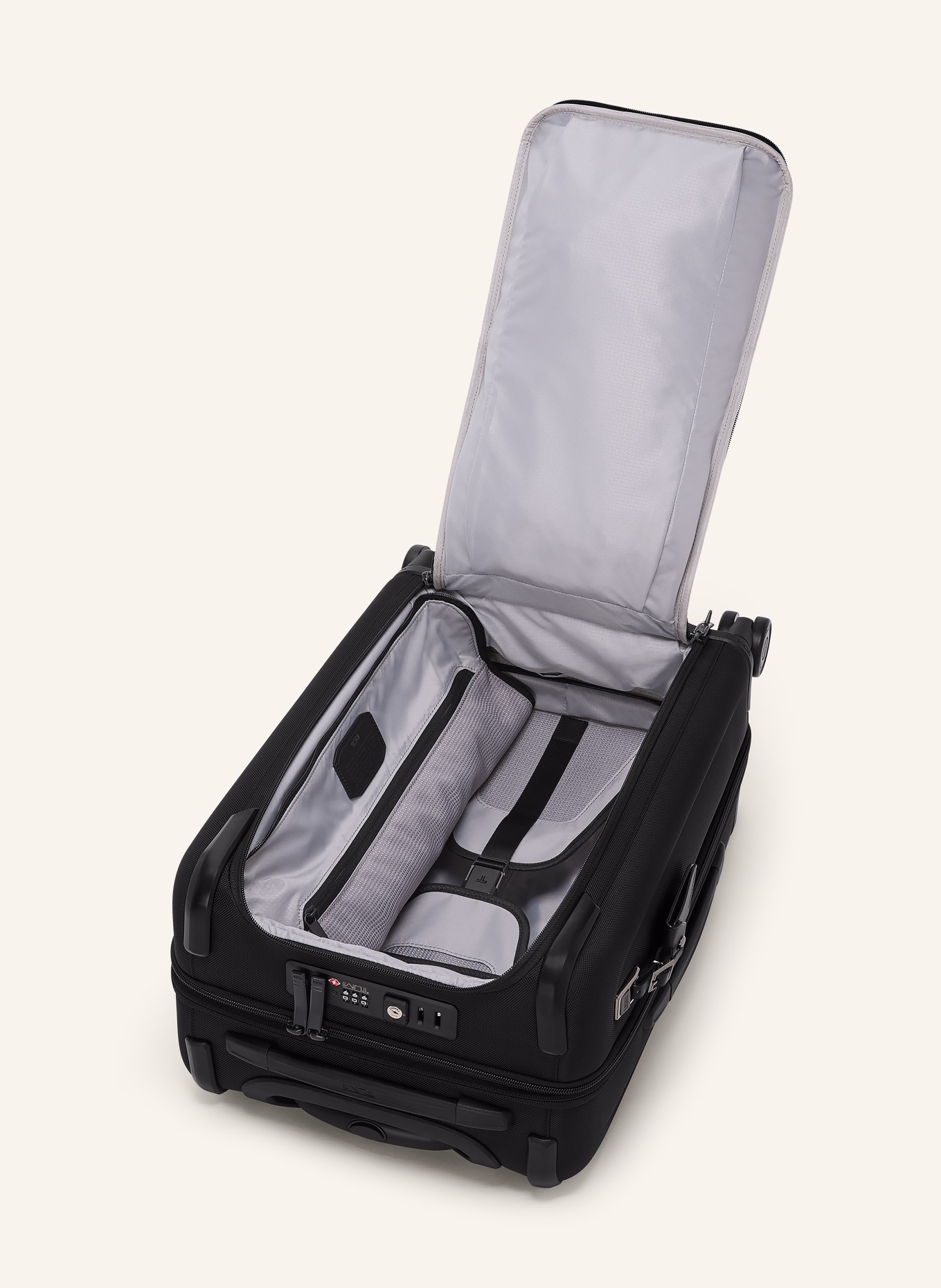 TUMI ALPHA Trolley DUAL ACCESS EXPANDABLE CARRY-ON: SCHWARZ