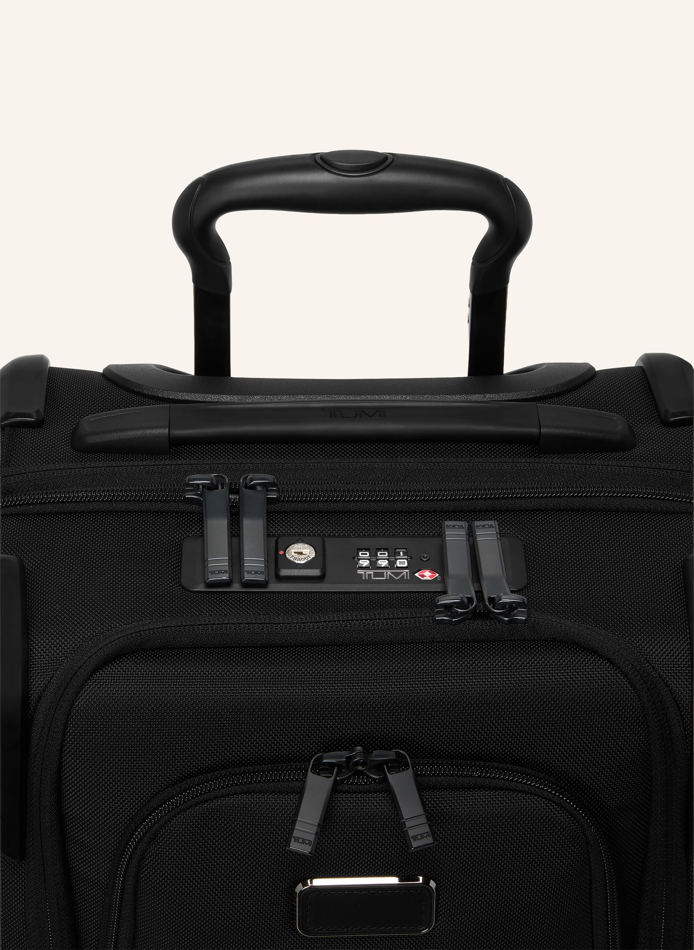 TUMI ALPHA Trolley DUAL ACCESS EXPANDABLE CARRY-ON: SCHWARZ