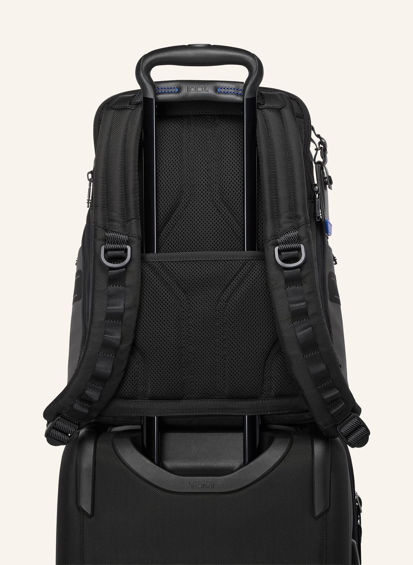 TUMI ALPHA BRAVO Rucksack NAVIGATION mit Laptop-Fach: SCHWARZ / GRAU
