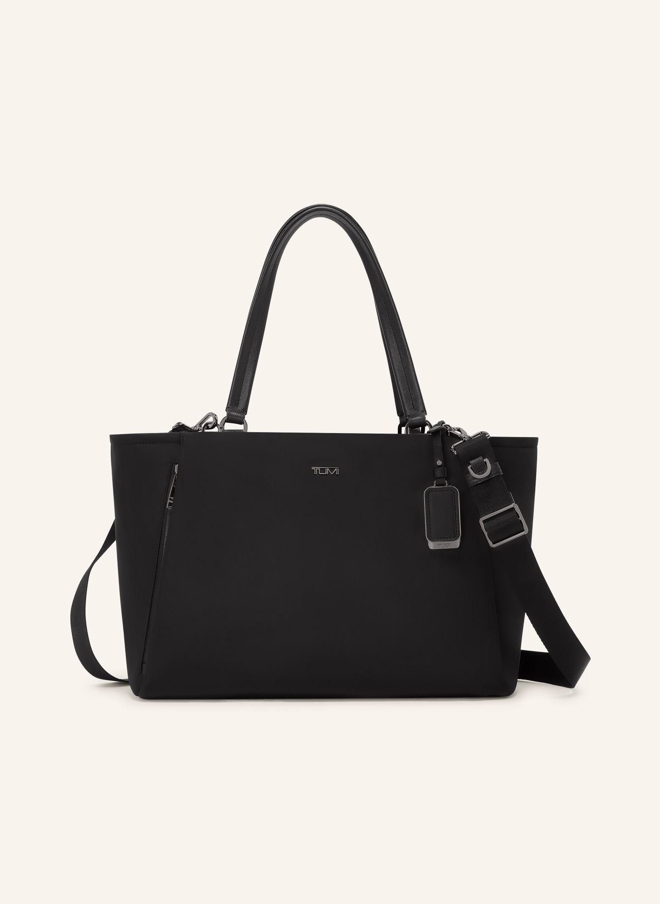 TUMI VOYAGEUR Shopper VALETTA MEDIUM: SCHWARZ / PLATIN