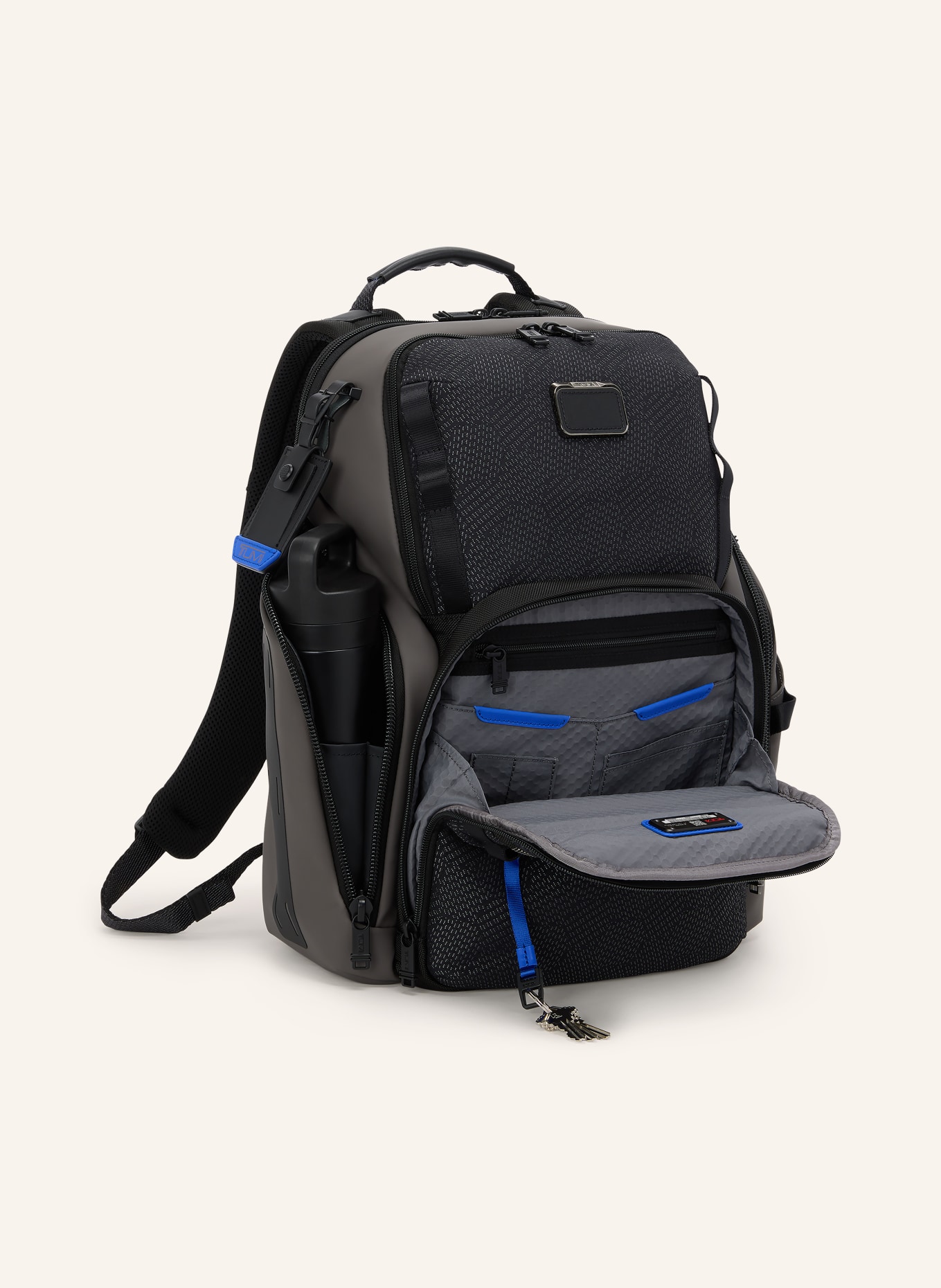 TUMI ALPHA BRAVO Rucksack SEARCH mit Laptop-Fach: SCHWARZ / GRAU