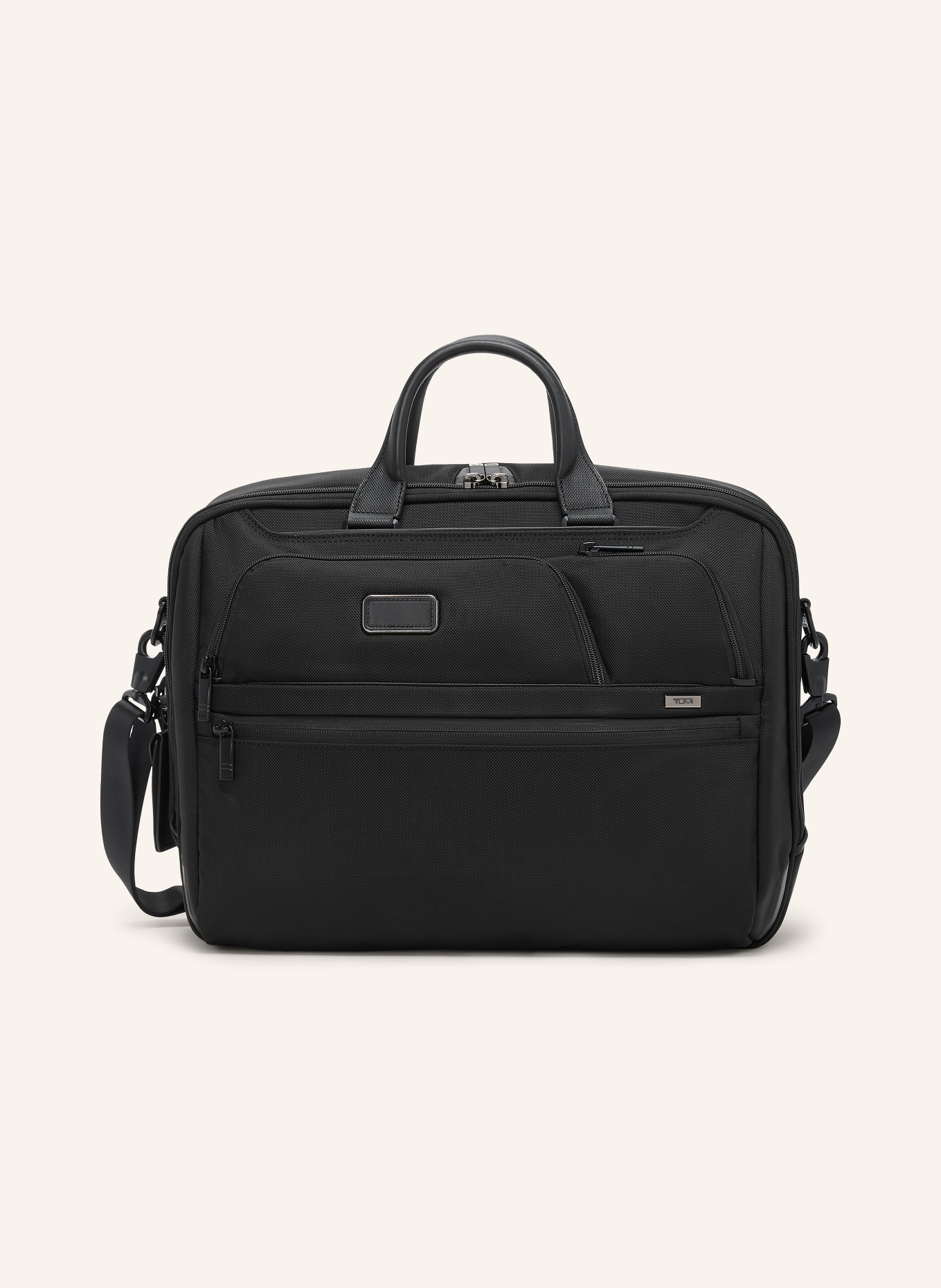TUMI ALPHA Laptop-Tasche LARGE: SCHWARZ