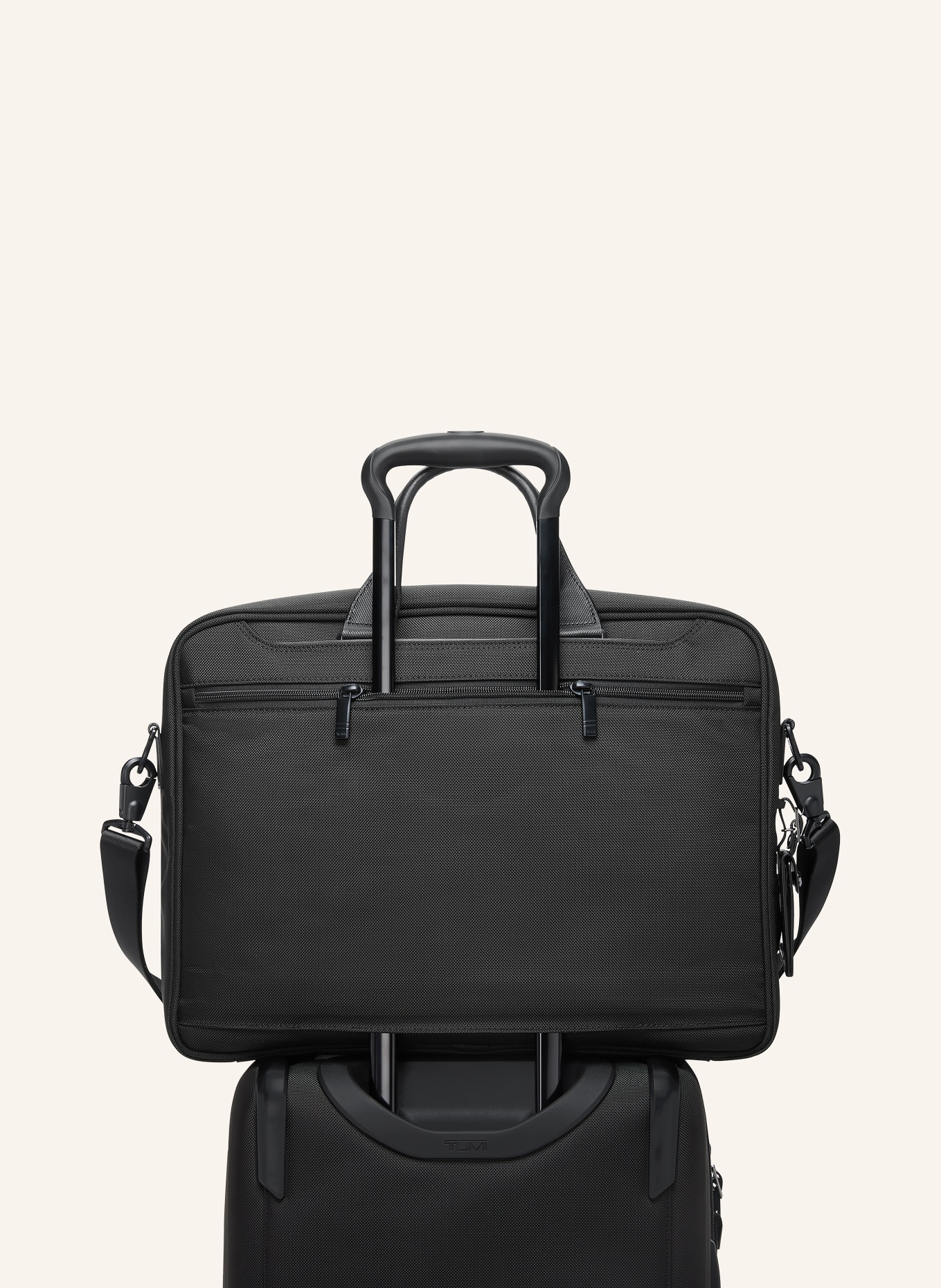 TUMI ALPHA Laptop-Tasche LARGE: SCHWARZ