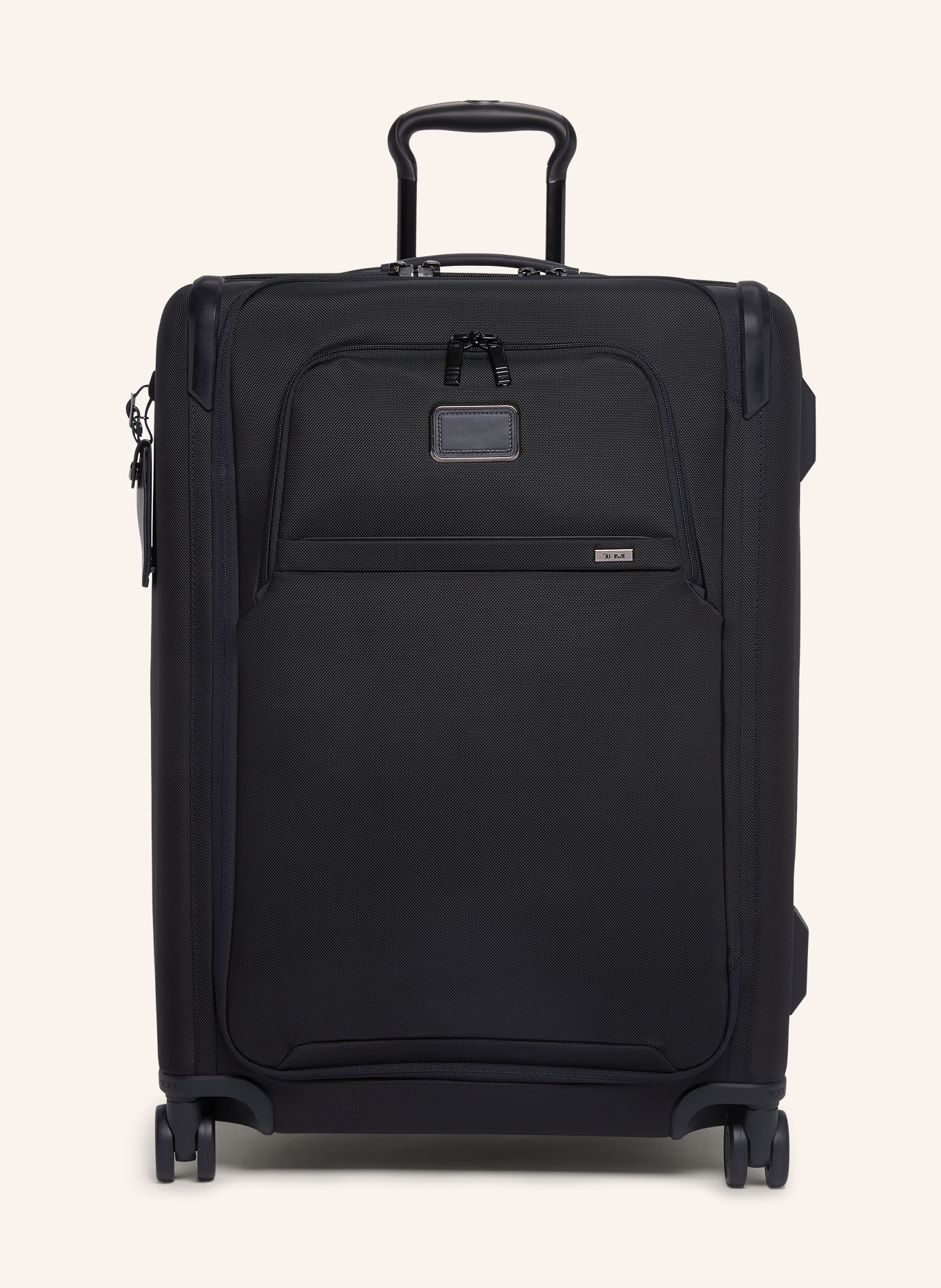 TUMI ALPHA Trolley MEDIUM DUAL ACCESS EXPANDABLE CHECKED: SCHWARZ