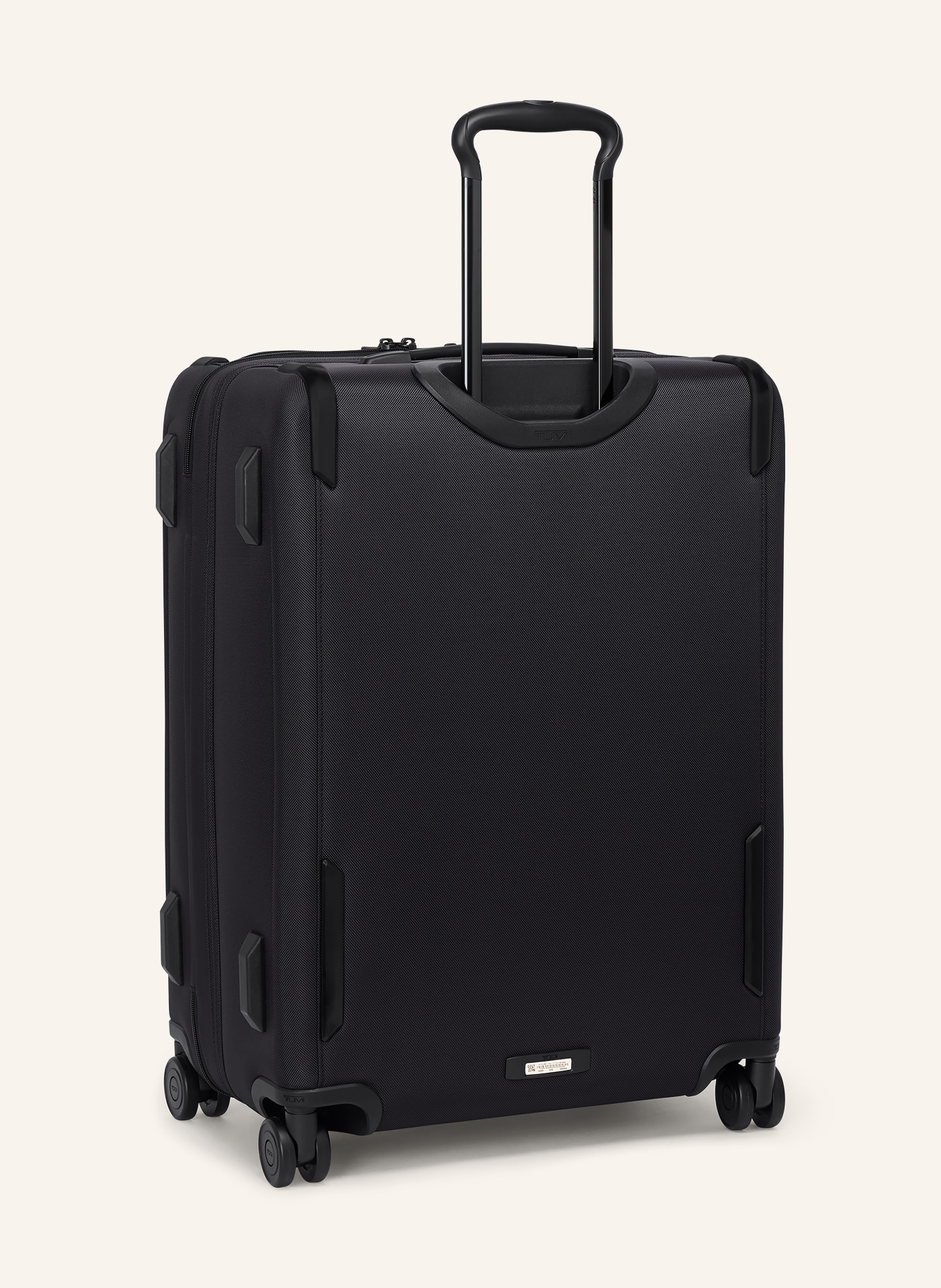 TUMI ALPHA Trolley MEDIUM DUAL ACCESS EXPANDABLE CHECKED: SCHWARZ