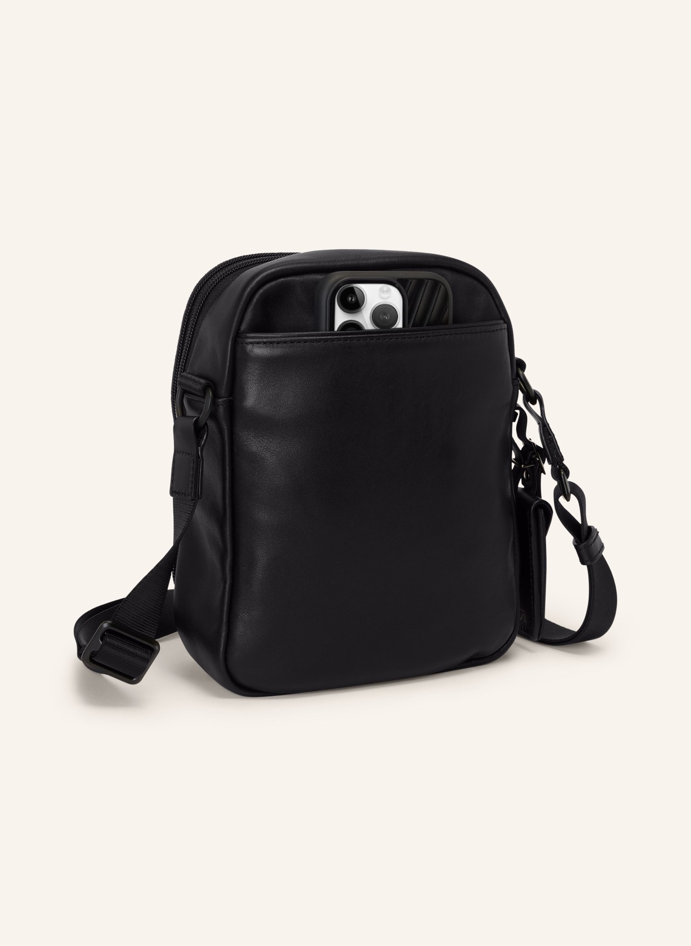 TUMI Sac à bandoulière ALPHA SMALL: NOIR
