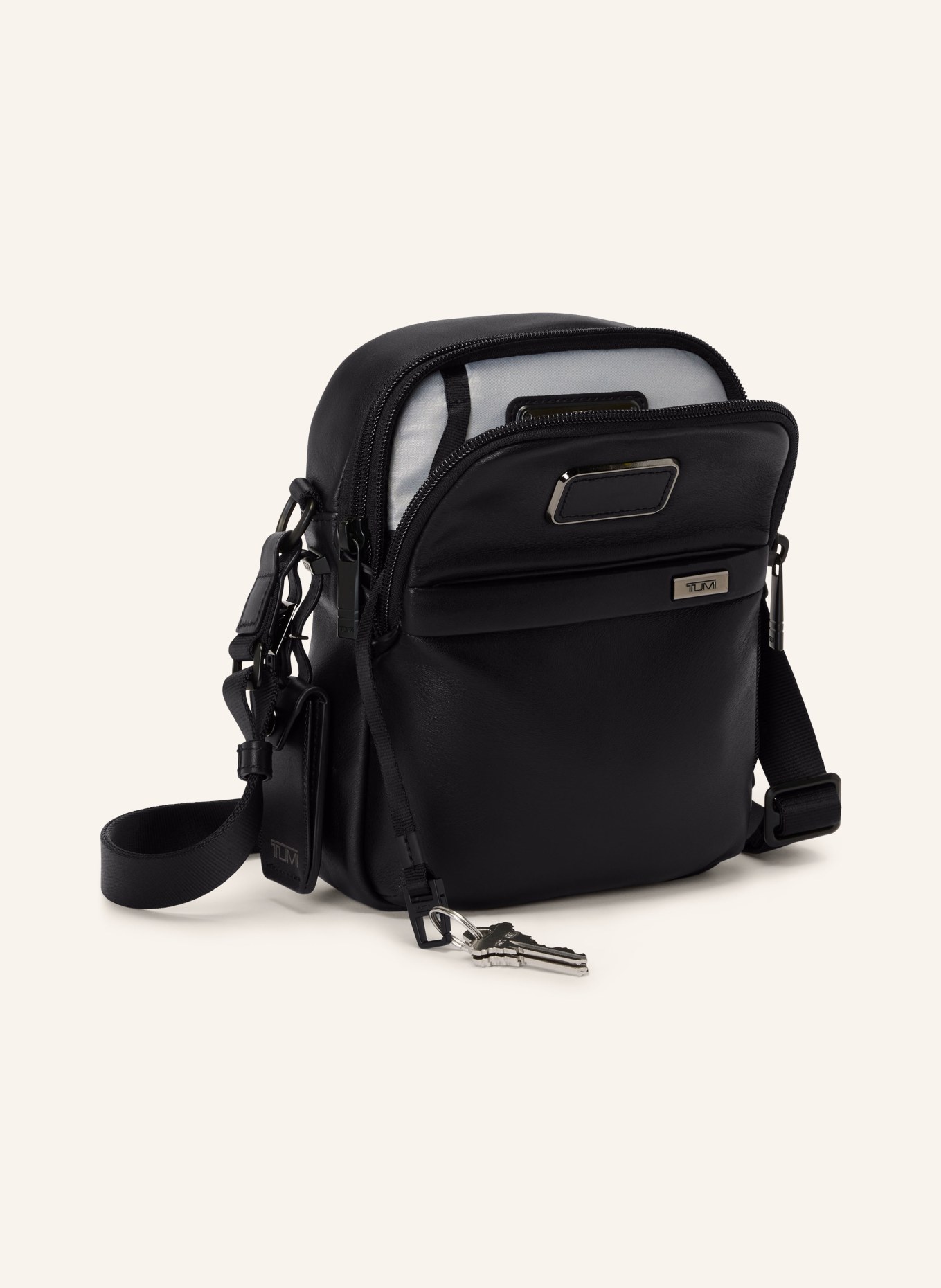 TUMI Sac à bandoulière ALPHA SMALL: NOIR