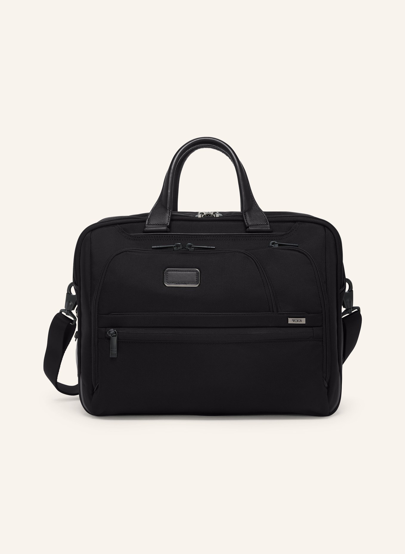 TUMI ALPHA Laptop-Tasche MEDIUM EXPANDABLE: SCHWARZ