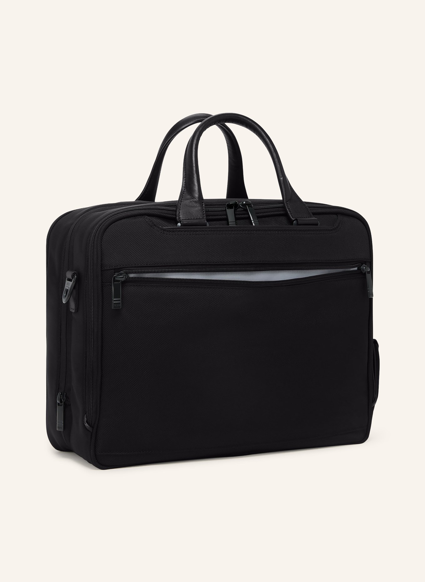 TUMI ALPHA Laptop-Tasche MEDIUM EXPANDABLE: SCHWARZ