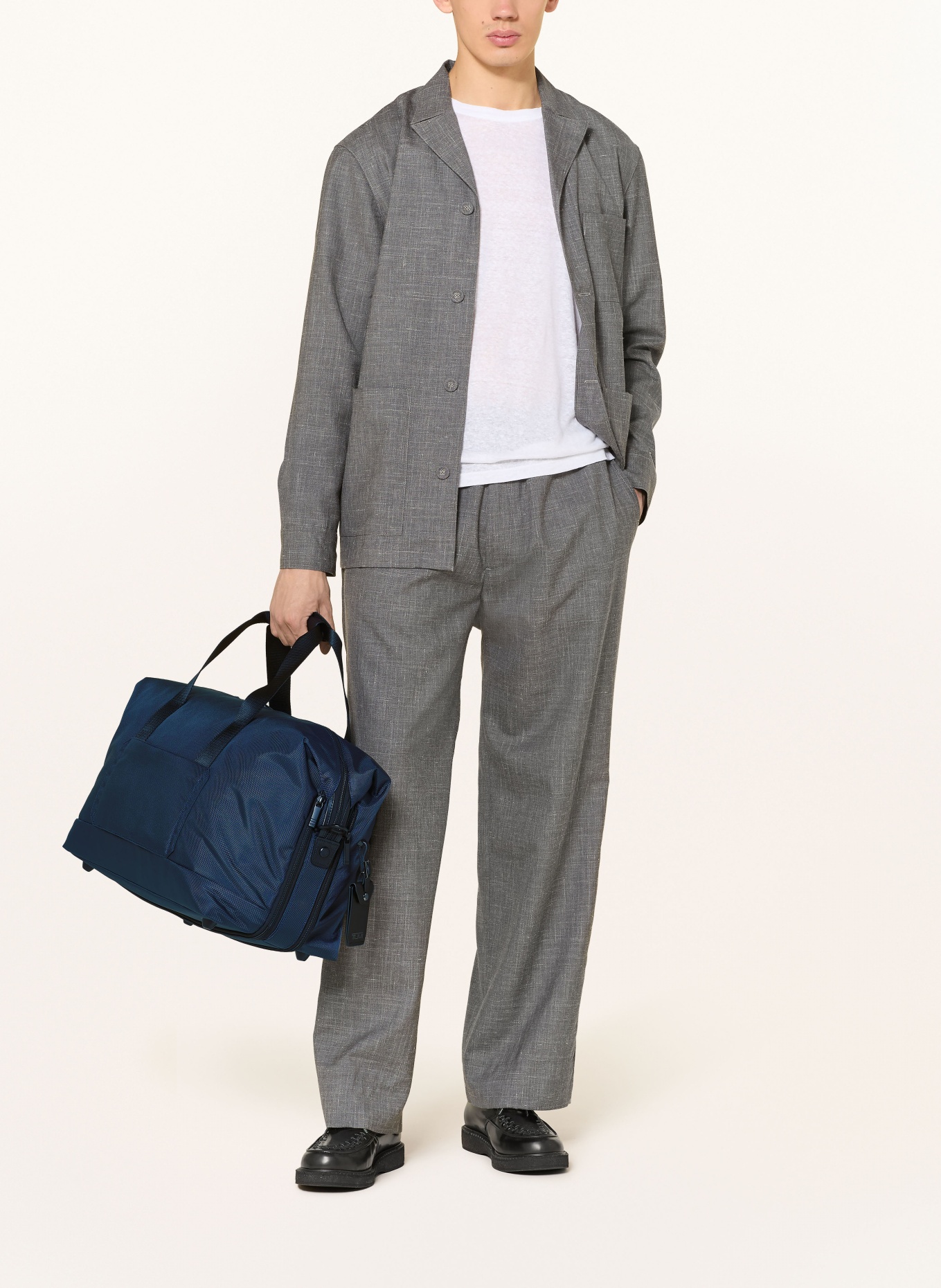 TUMI Torba podróżna ALPHA DOUBLE EXPANSION: GRANATOWY / CZARNY