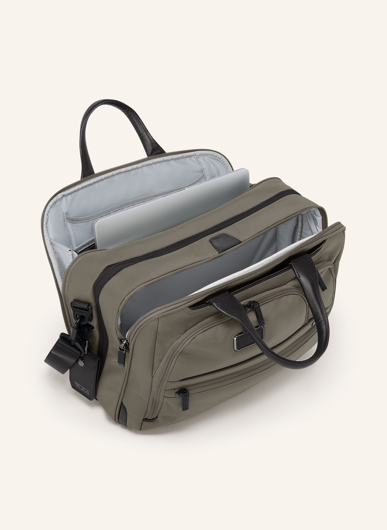 TUMI ALPHA Laptop-Tasche MEDIUM EXPANDABLE: GRAU
