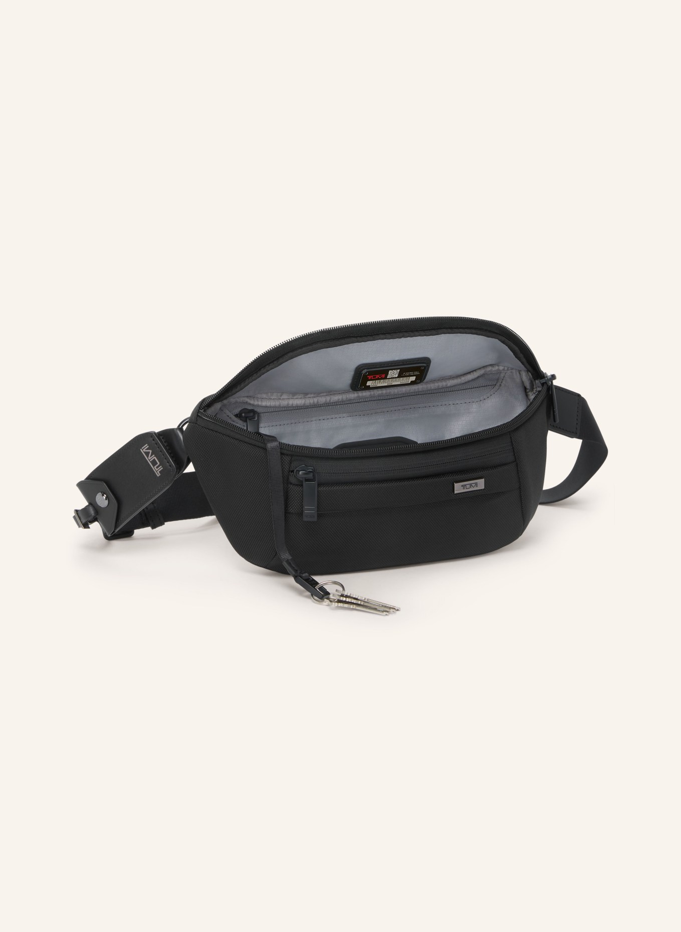 TUMI Sac banane ALPHA: NOIR