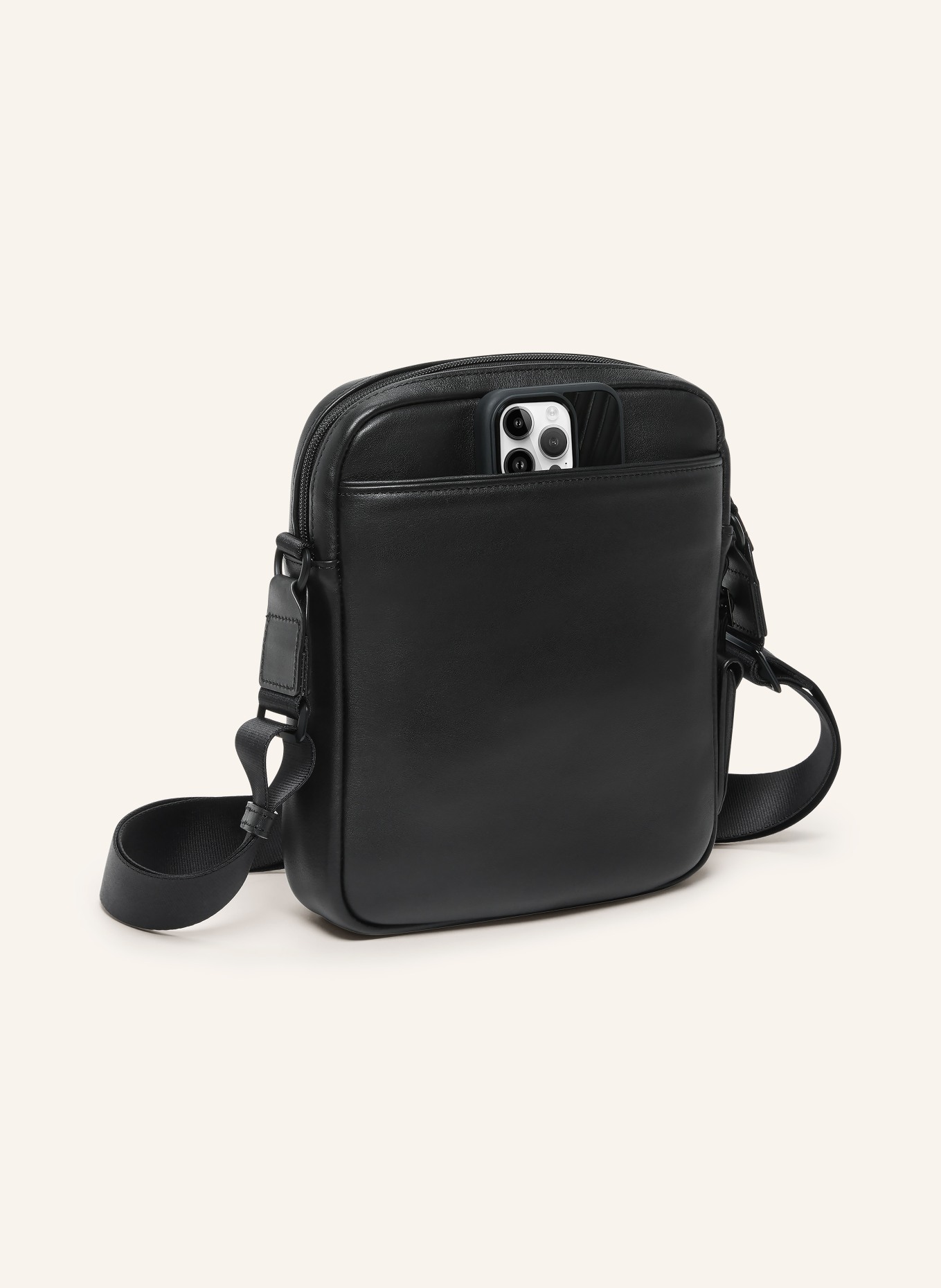 TUMI Sac à bandoulière ALPHA MEDIUM: NOIR