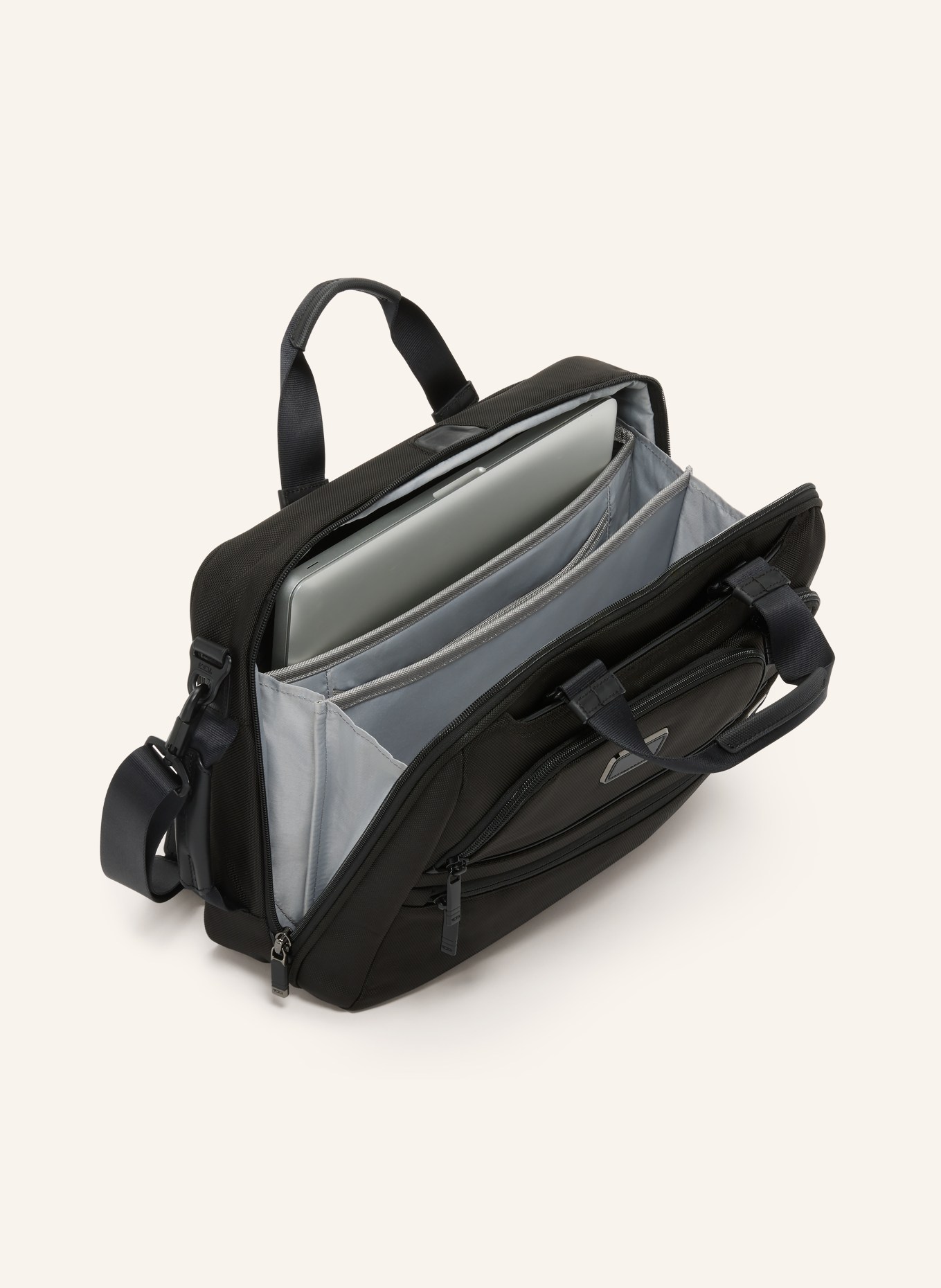 TUMI ALPHA Laptop-Tasche 3-WAY CONVERTIBLE: SCHWARZ