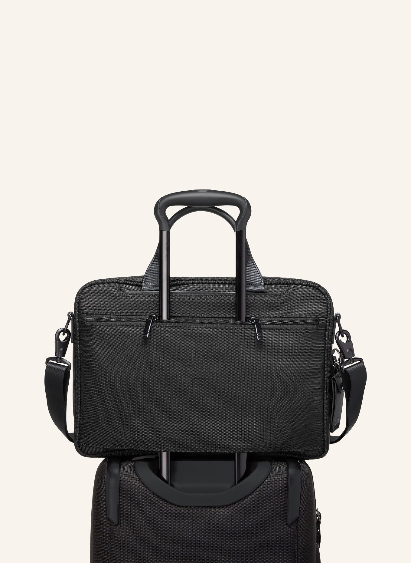 TUMI ALPHA Laptop-Tasche MEDIUM: SCHWARZ