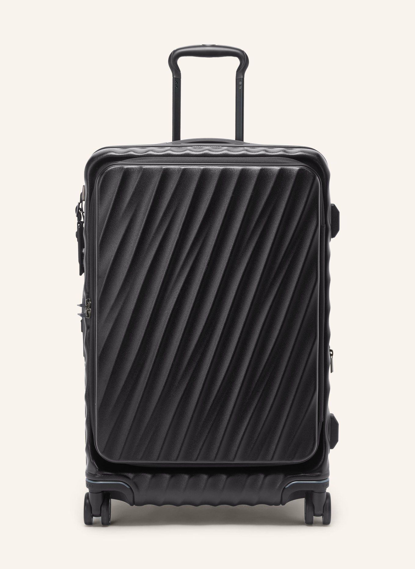TUMI 19 DEGREE Trolley MEDIUM FRONT ACCESS EXPANDABLE CHECKED: SCHWARZ