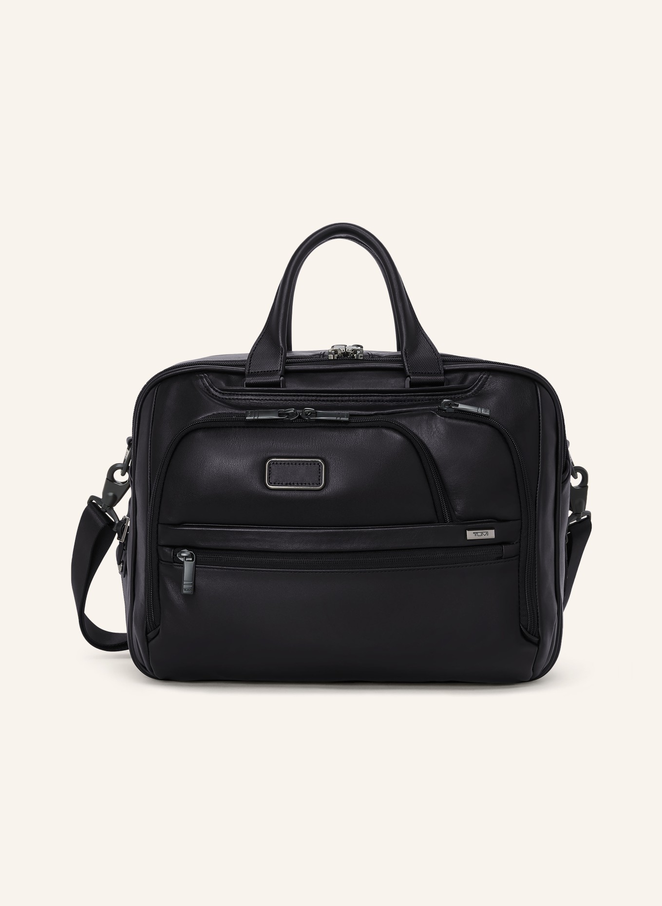 TUMI ALPHA Laptop-Tasche MEDIUM EXPANDABLE: SCHWARZ