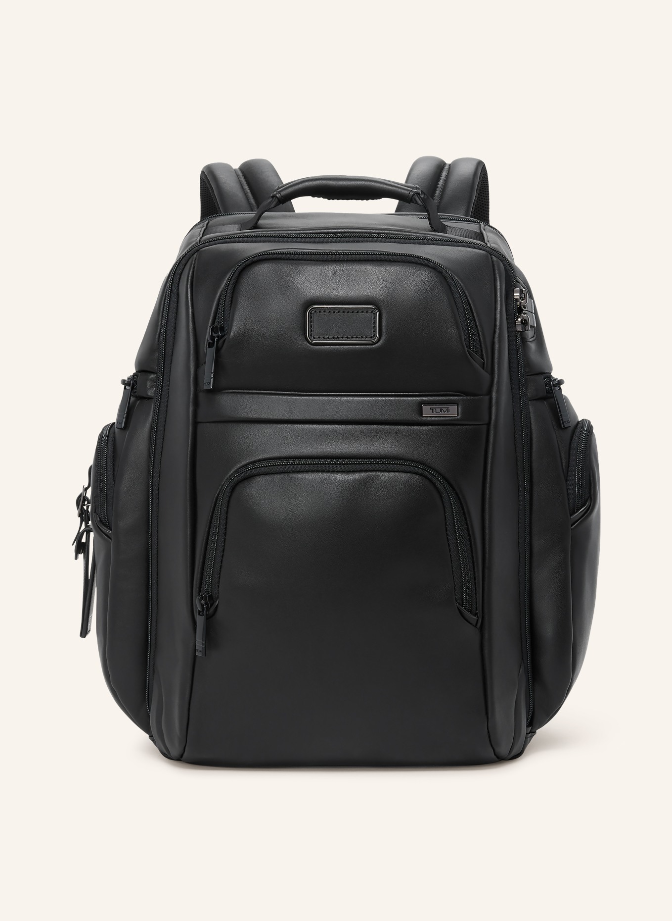 TUMI ALPHA Rucksack BRIEF PACK mit Laptop-Fach: SCHWARZ