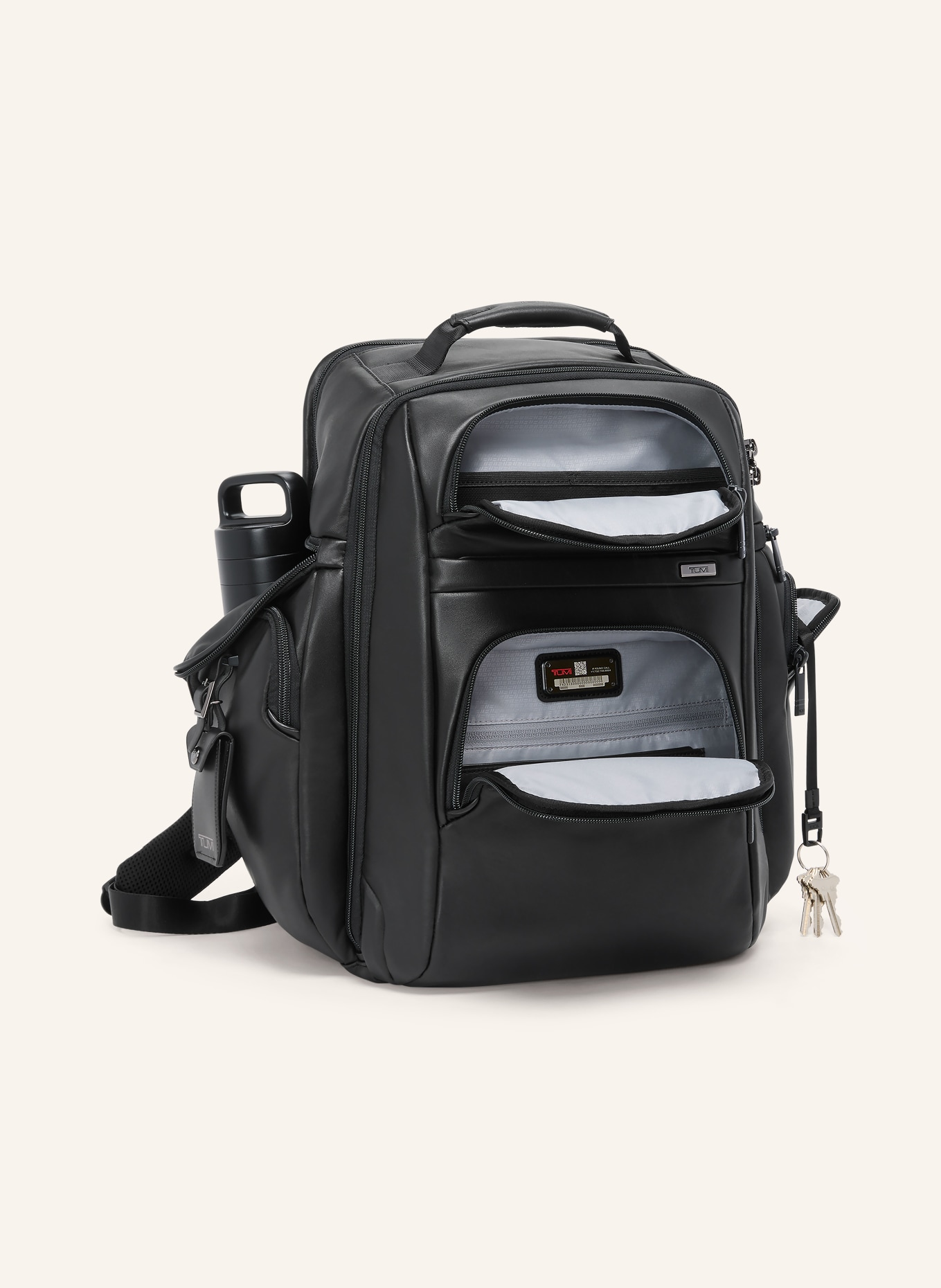 TUMI ALPHA Rucksack BRIEF PACK mit Laptop-Fach: SCHWARZ